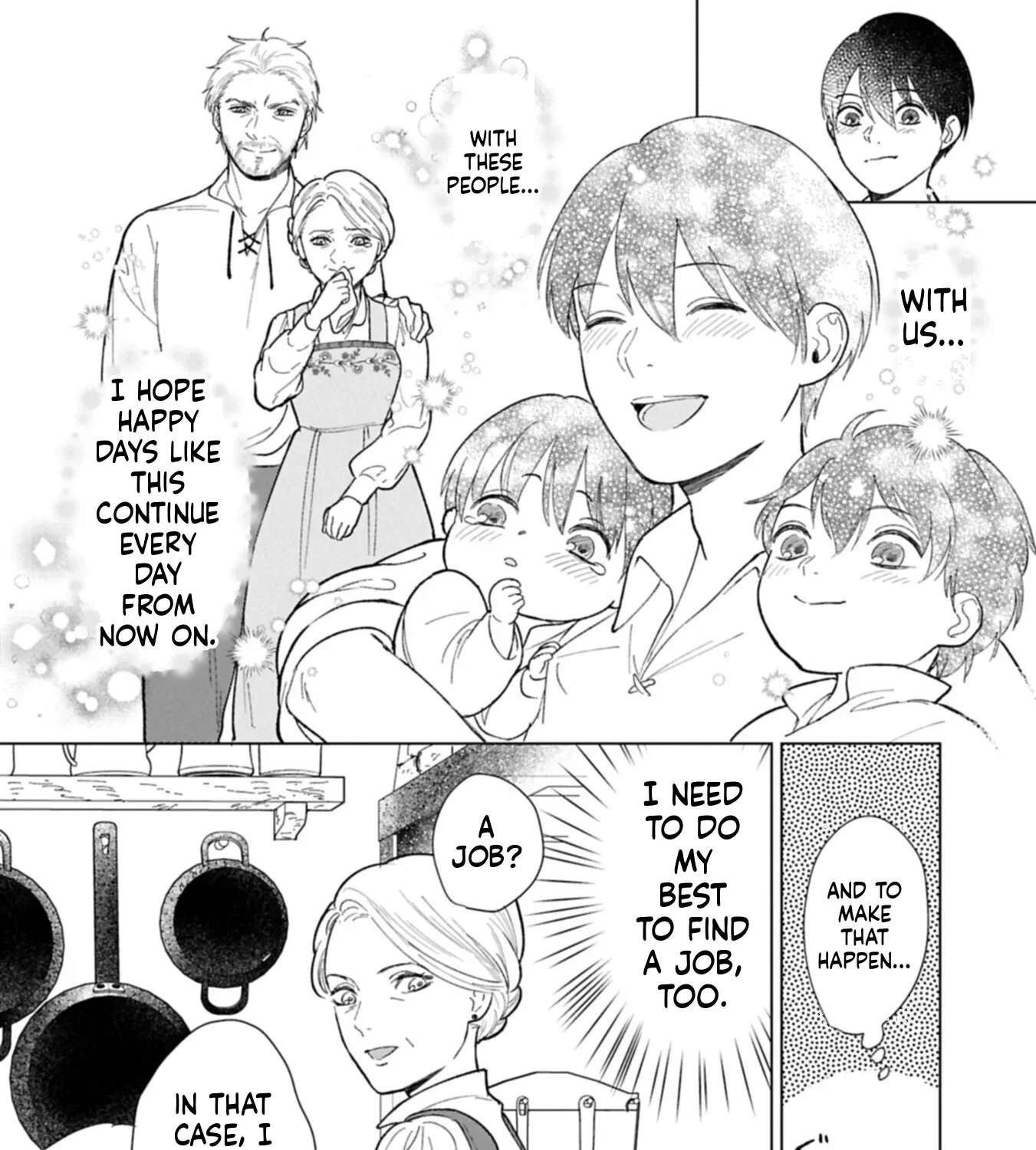 Ashita mo Ii Hi de Arimasu You ni.: Isekai de Atarashii Kazoku ga Dekimashita: San Kyoudai no Hokkori Gohan Nikki Chapter 2 - page 8