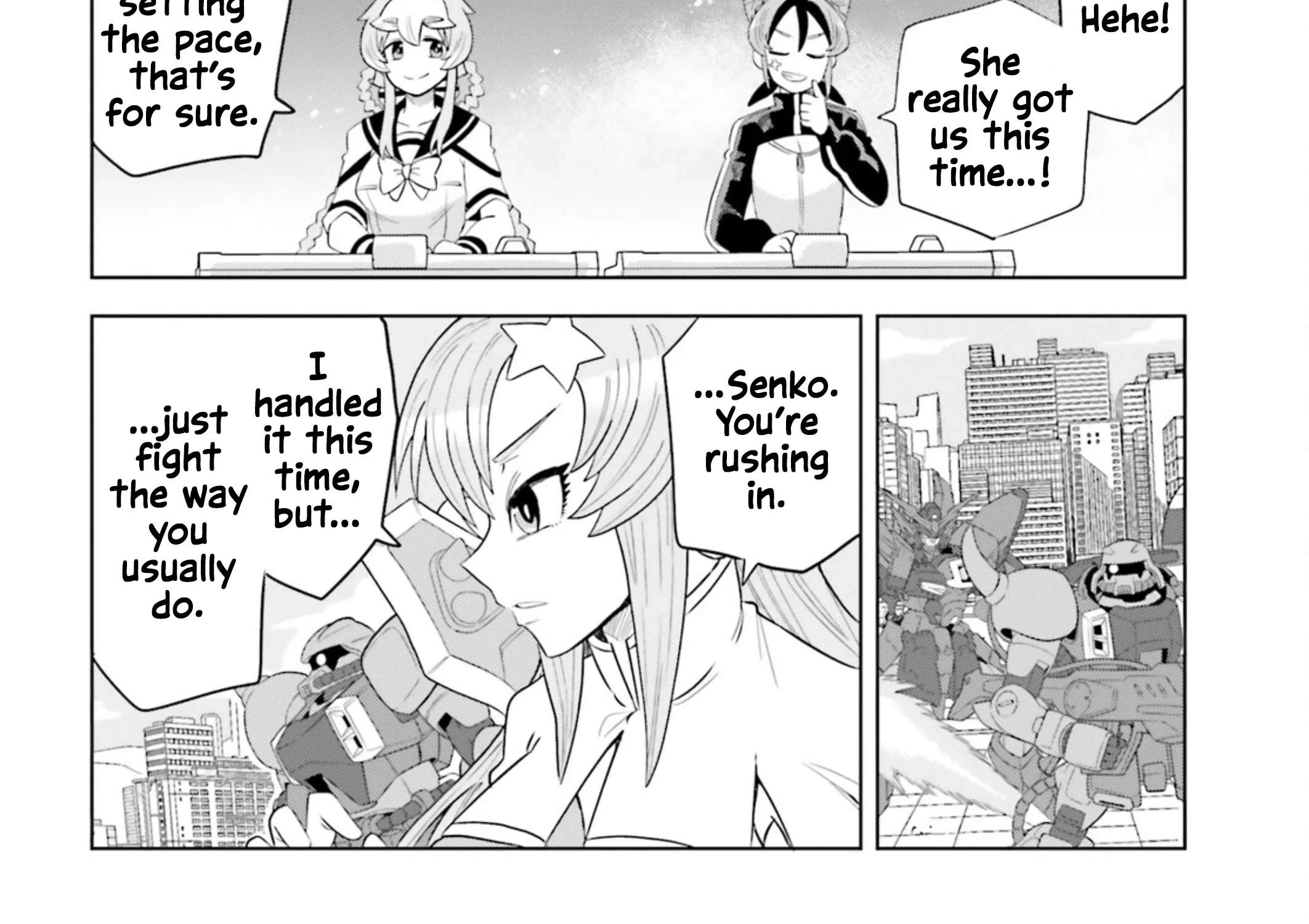 Mobile Suit Gundam EXVS - Girls on Extreme Chapter 3 - page 16