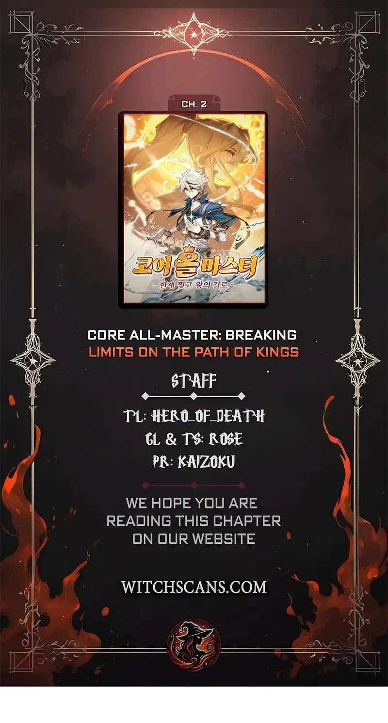 Core All-Master: Breaking Limits on the Path of Kings Chapter 2 - page 1