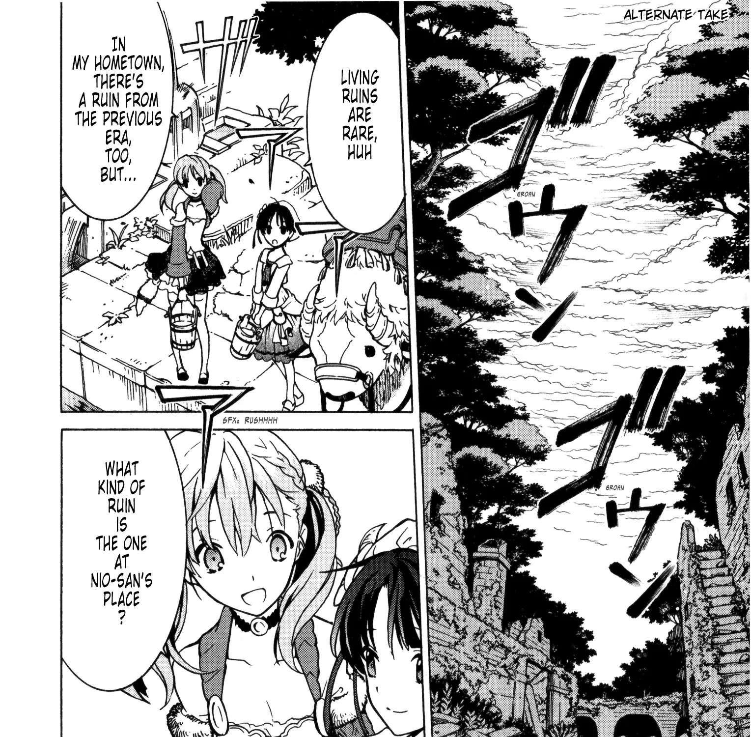 Escha & Logy No Atelier - Tasogare No Sora No Renkinjutsushi Chapter 12 - page 74