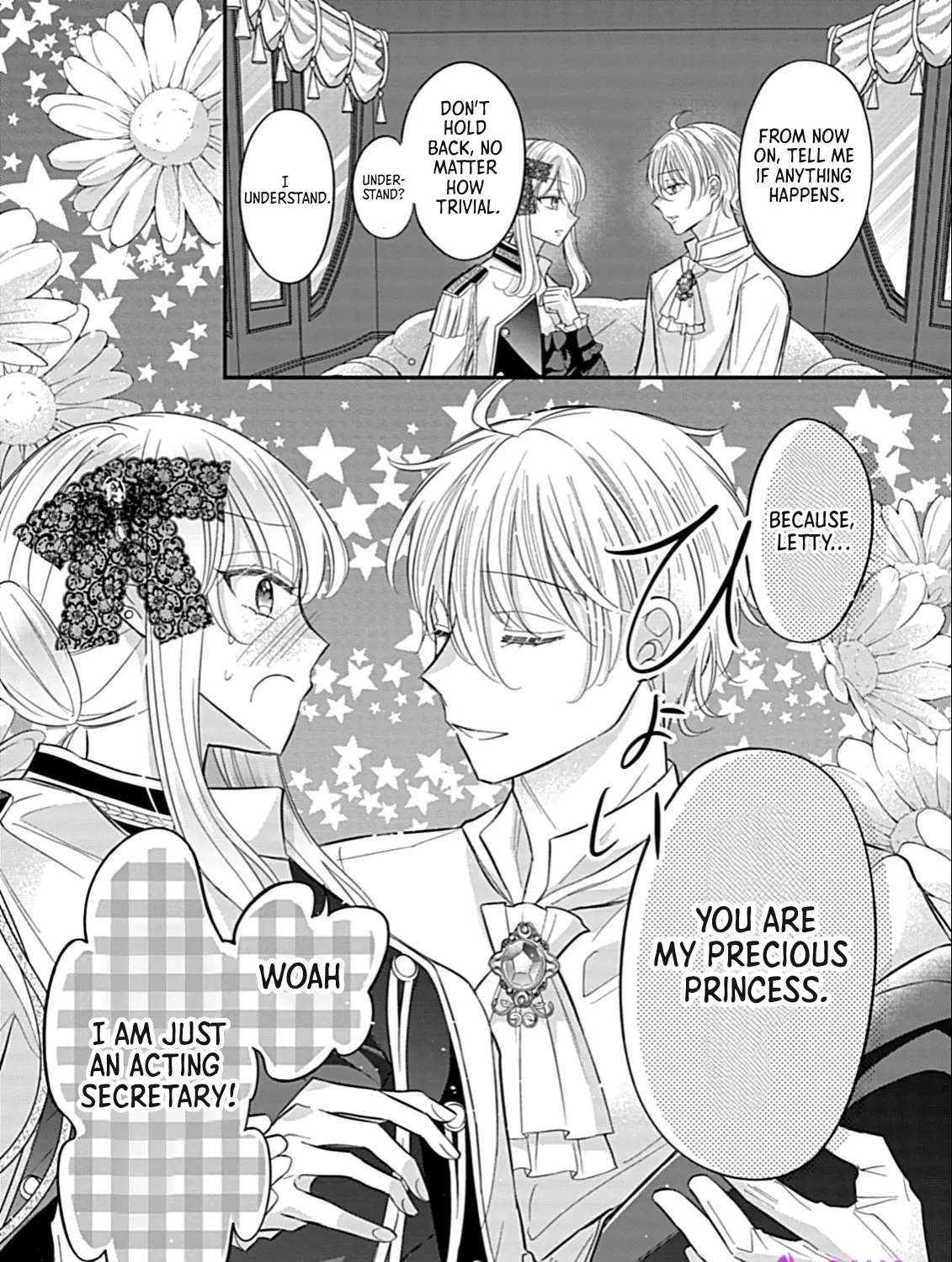 I Can't Escape the Overly Pushy Prince, but I'm Happy. Chapter 3 - page 6