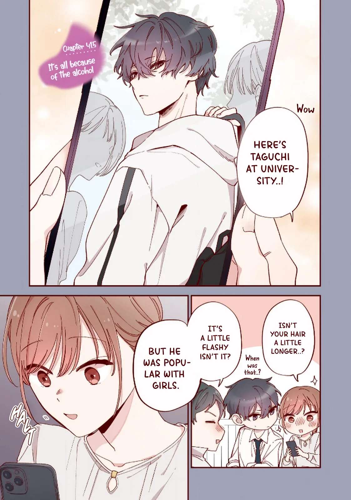Welcome Back, First Love Chapter 41.5 - page 2