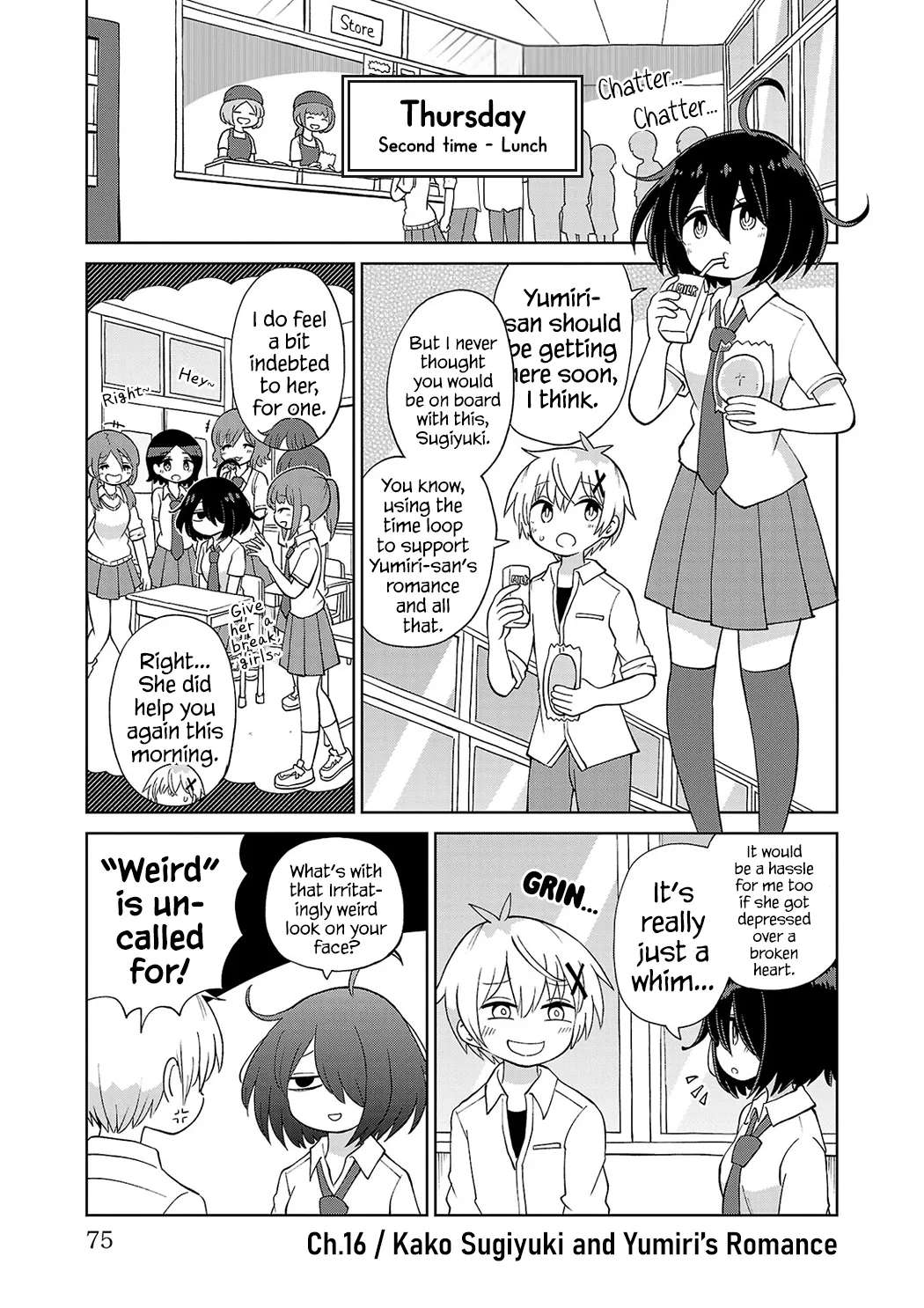 The Tomorrow I Want to See with Kako: A Time-Loop Romantic Comedy Chapter 16 - page 1