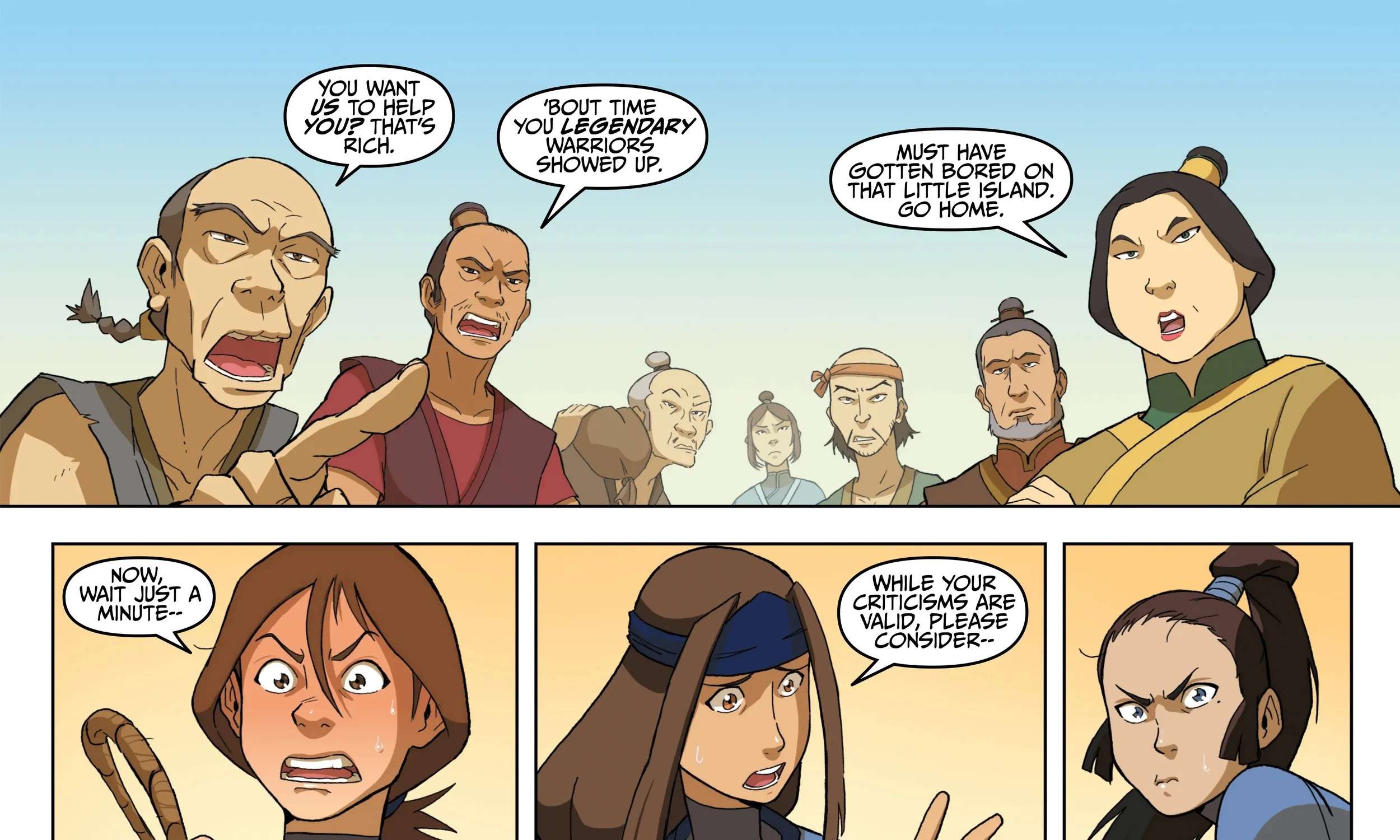 Avatar: The Last Airbender – The Kyoshi Warriors Chapter 1 - page 19