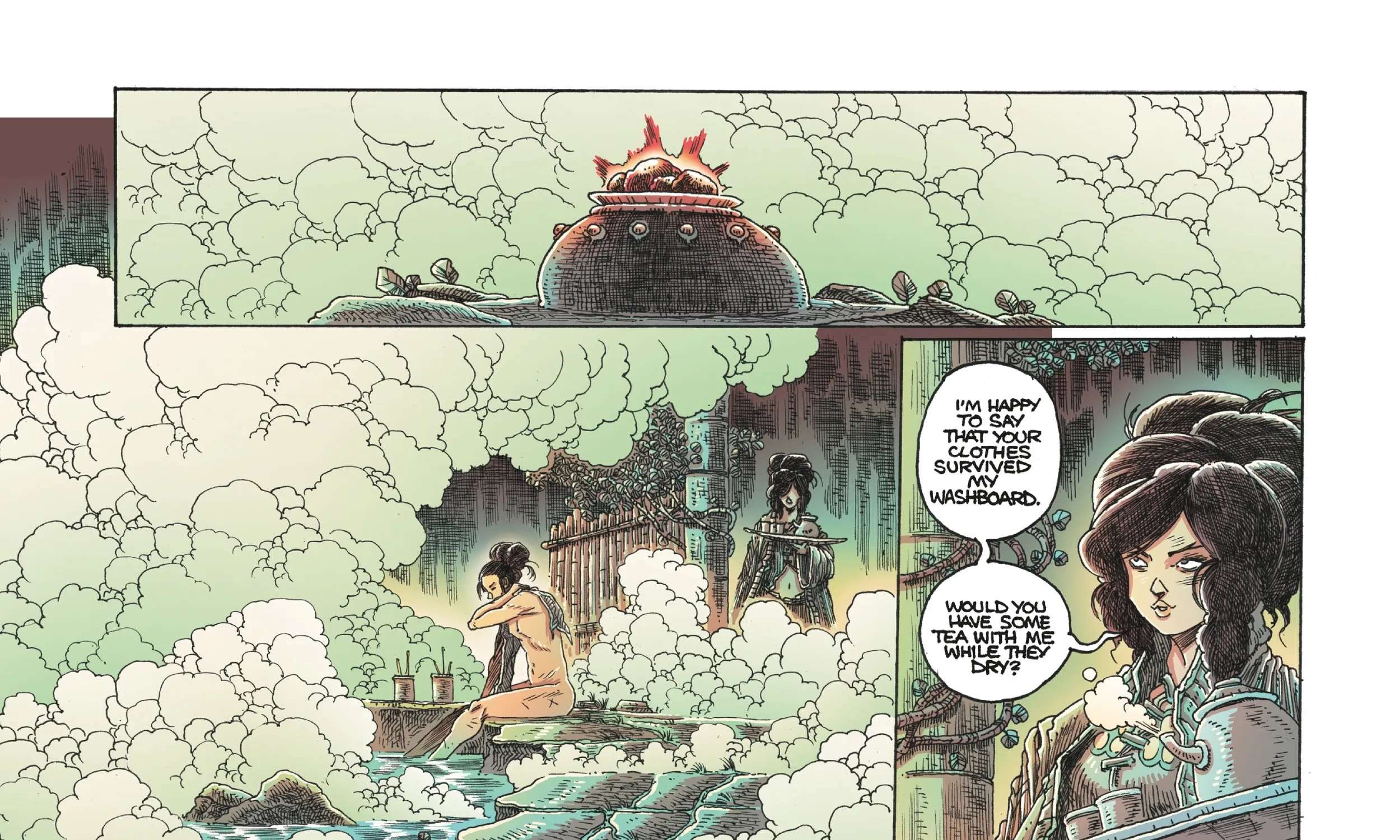 Orphan and the Five Beasts: Bath of Blood Chapter 1 - page 25