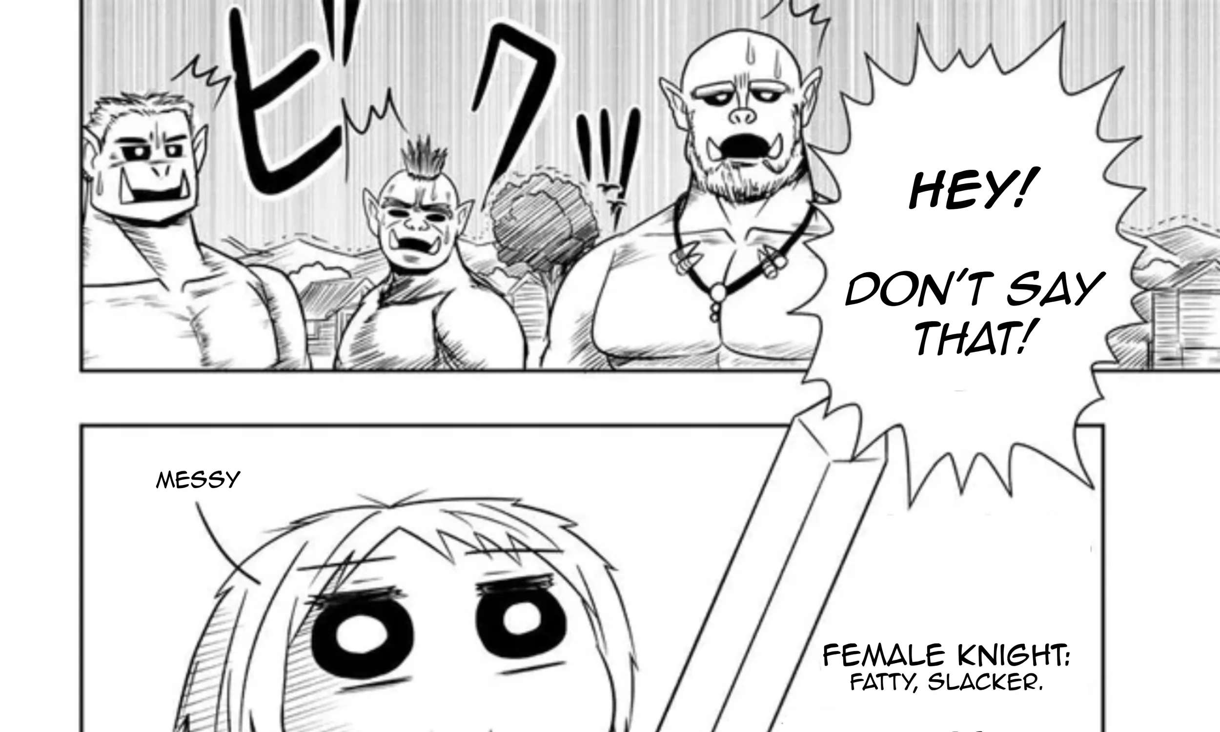 Orc Decides to Raise the Female Knight Chapter 1 - page 5