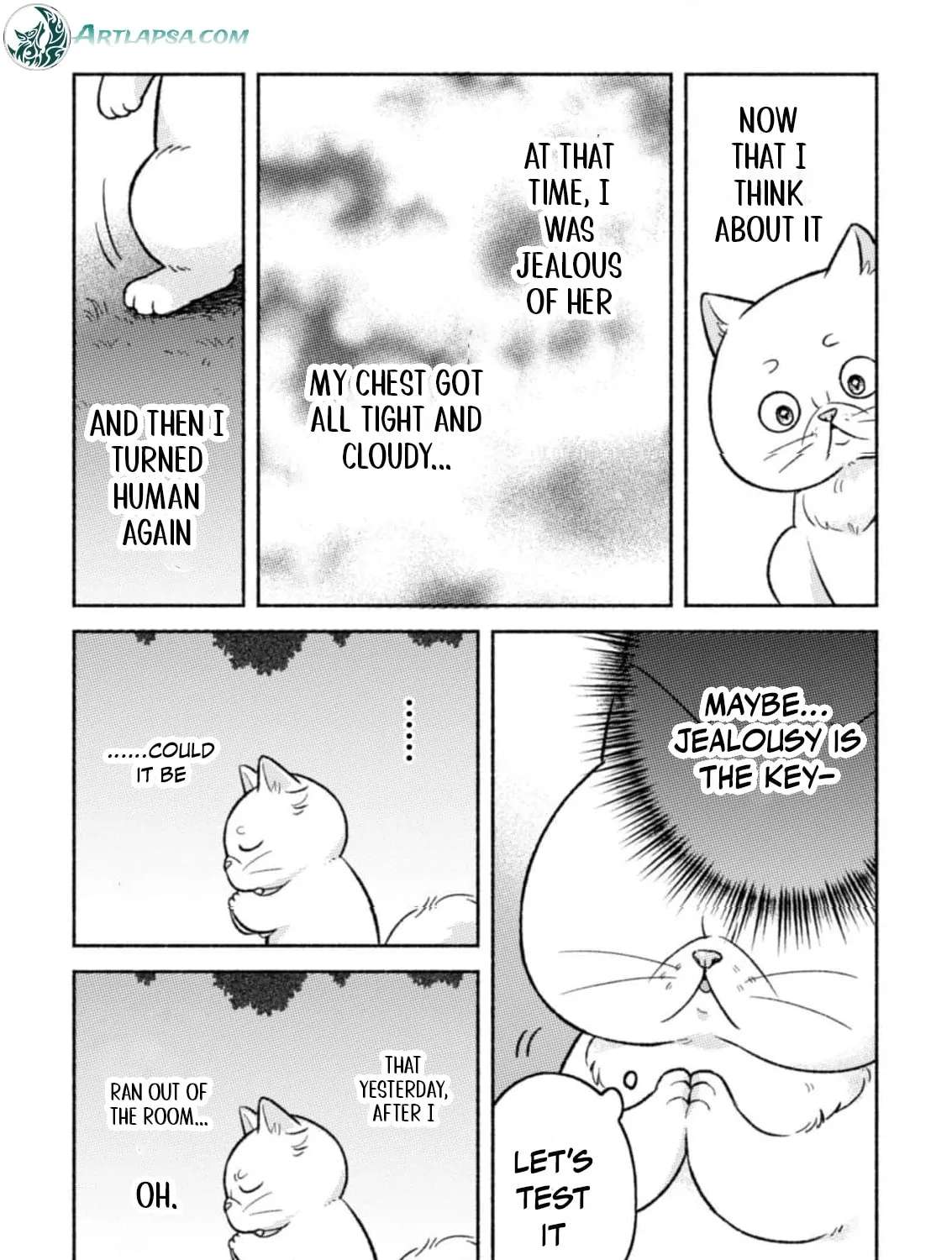 Nekura Kishi ni Yoru Dekiai Mankitsu-chuu nu Busa Neko, Jitsu wa Seijo desu! Chapter 7 - page 13