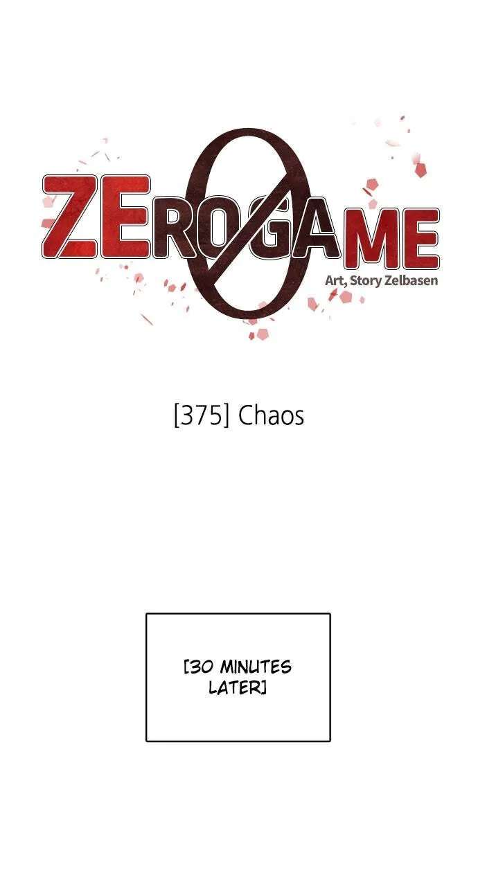 Zero Game Chapter 375 - page 1