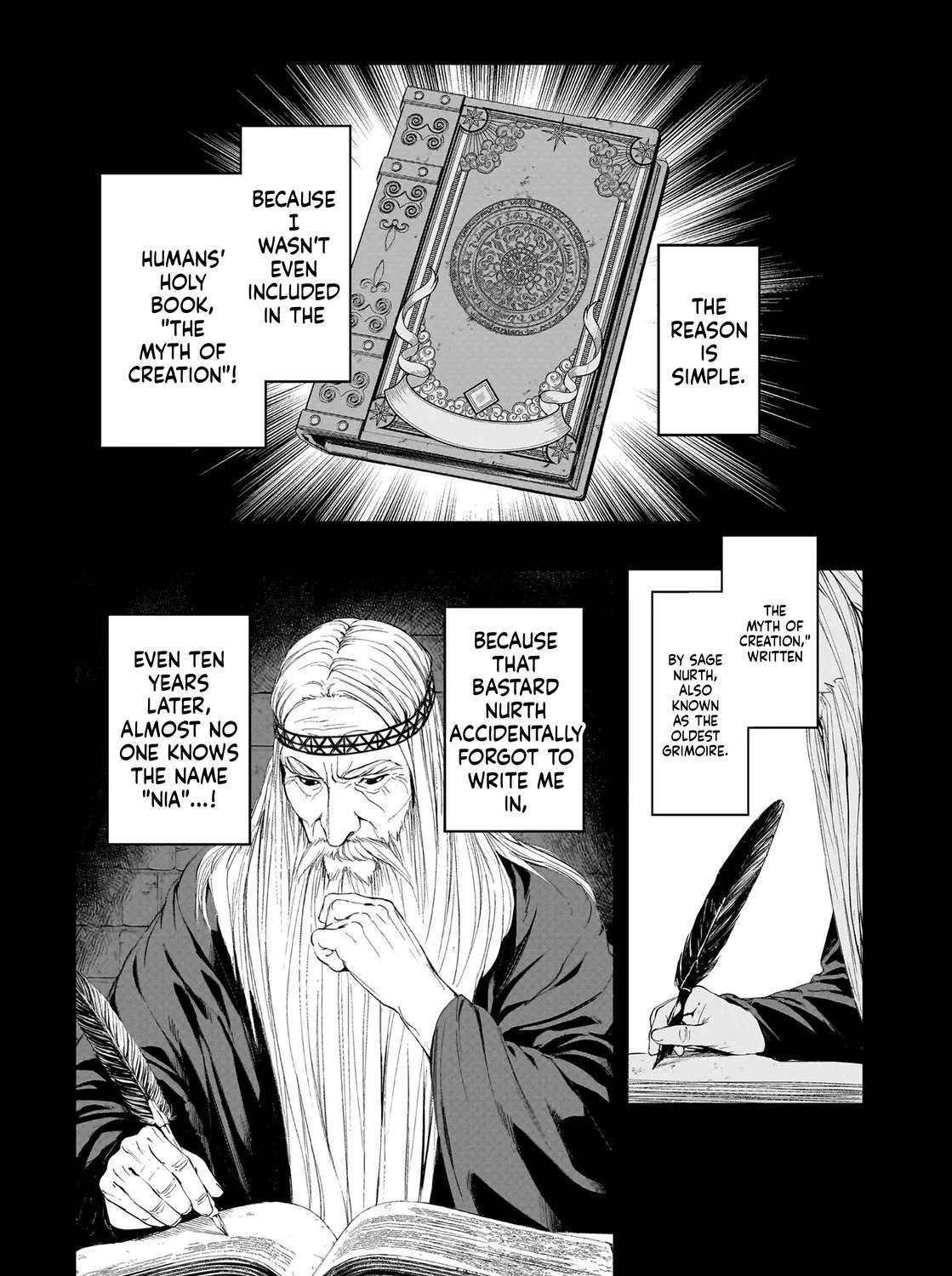 Boukyaku no Nia ~Sekai wo Tsukutta Kami nanoni Watashi dake Shinwa ni Natteinai~ Chapter 1 - page 14