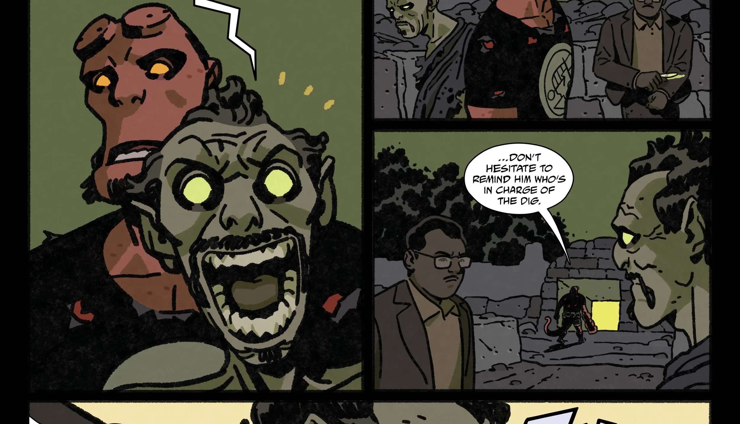 Hellboy in Love: Obsidian Chapter 2 - page 44