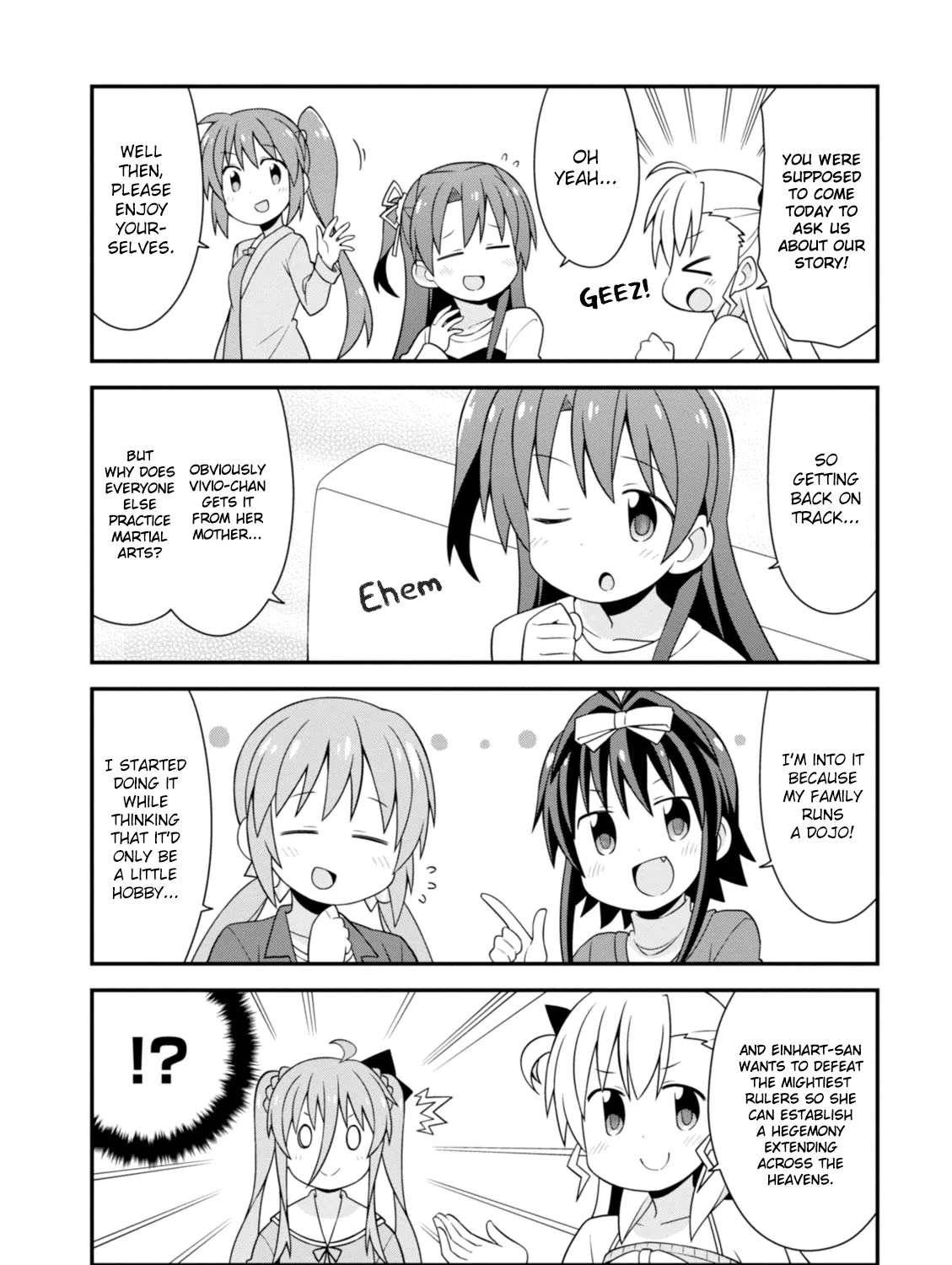 Mahou Shoujo Lyrical Nanoha Vivid Life Chapter 23 - page 3