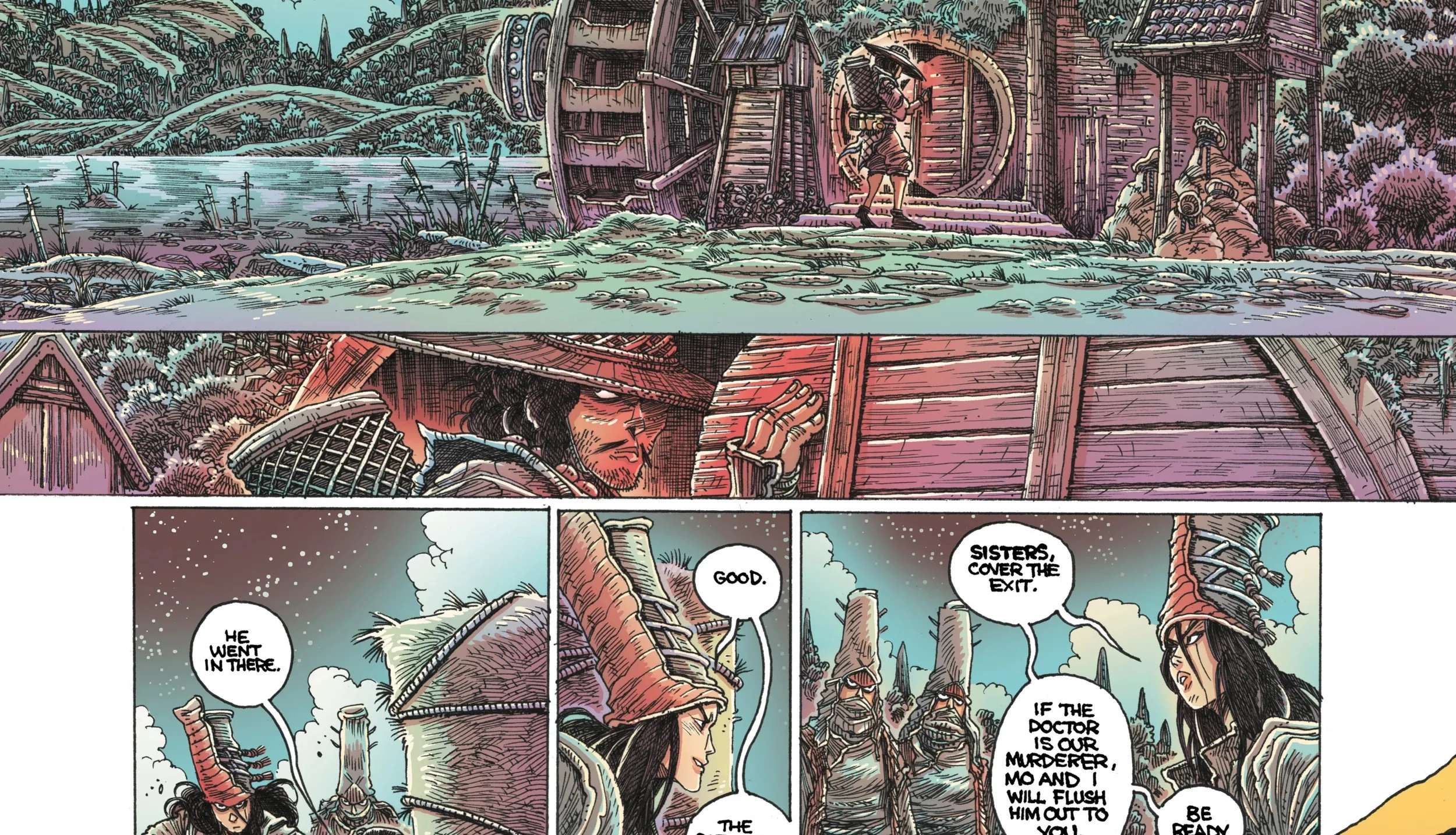 Orphan and the Five Beasts: Bath of Blood Chapter 2 - page 32