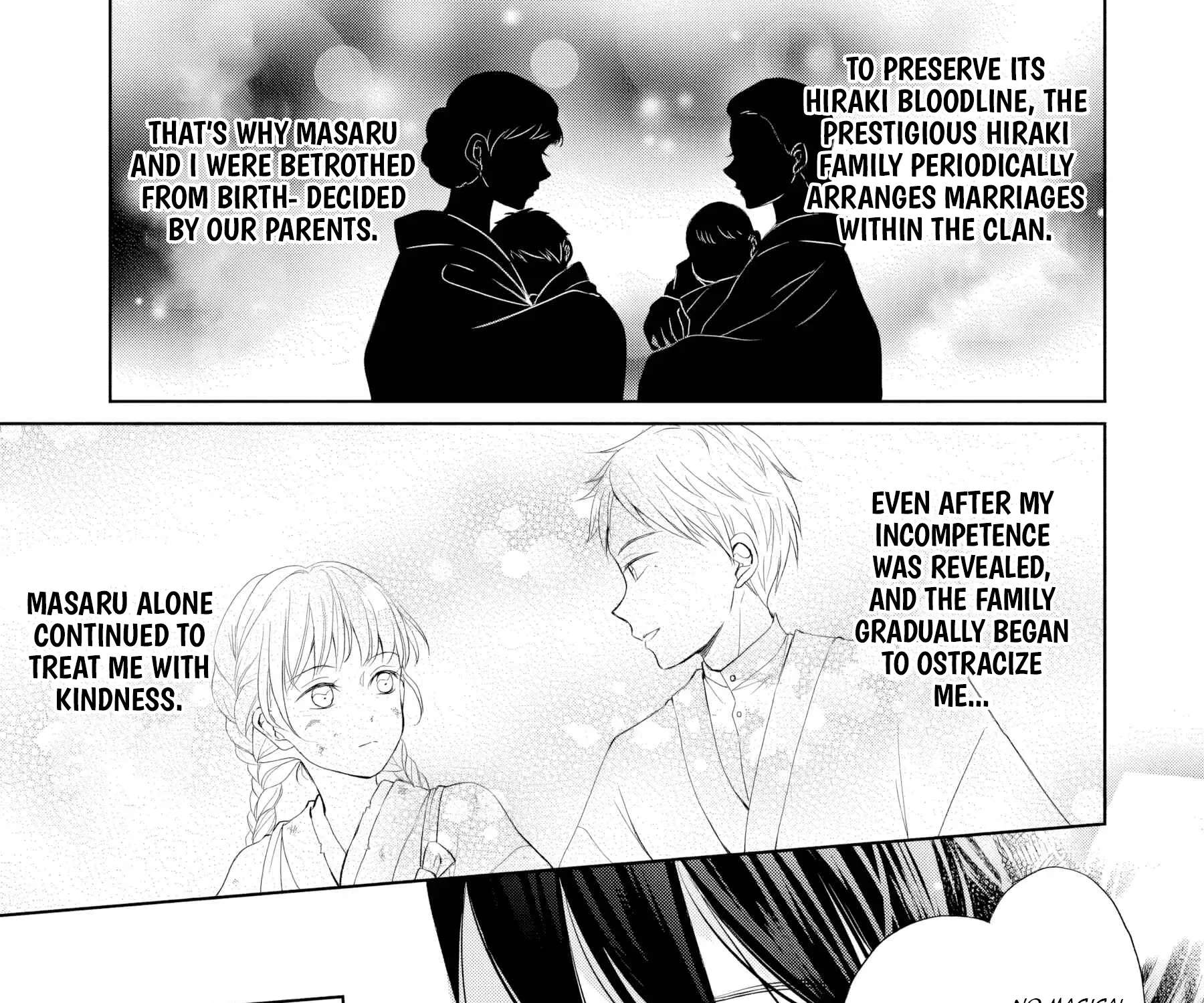 Usukawa Ichimai Mukouga wa: Konyaku Haki Sareta Futatabime no Jinsei, Ayakashi wo Miru me ga Saikyou Gunjin wo Michibiku Chapter 1 - page 58