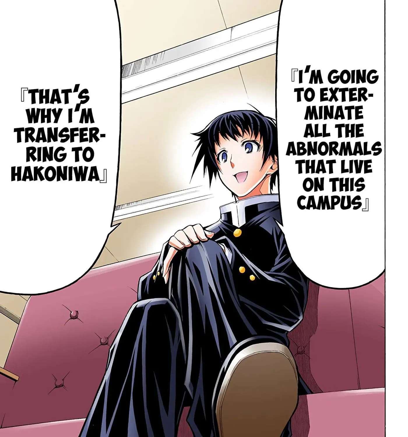 Medaka Box (Official Colored) Chapter 56 - page 44