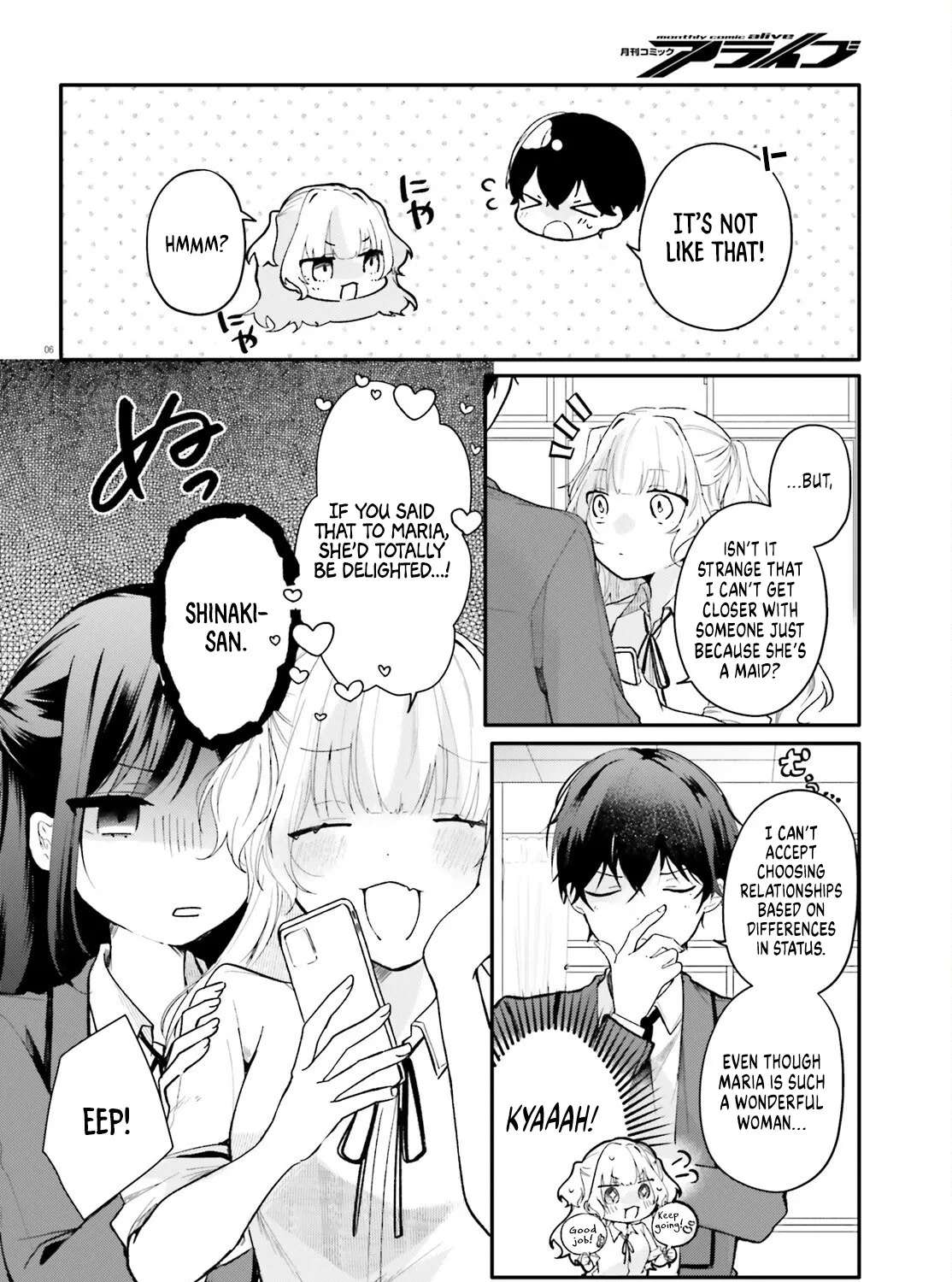 My maid looks like the girl I like in my class Chapter 5 - page 6