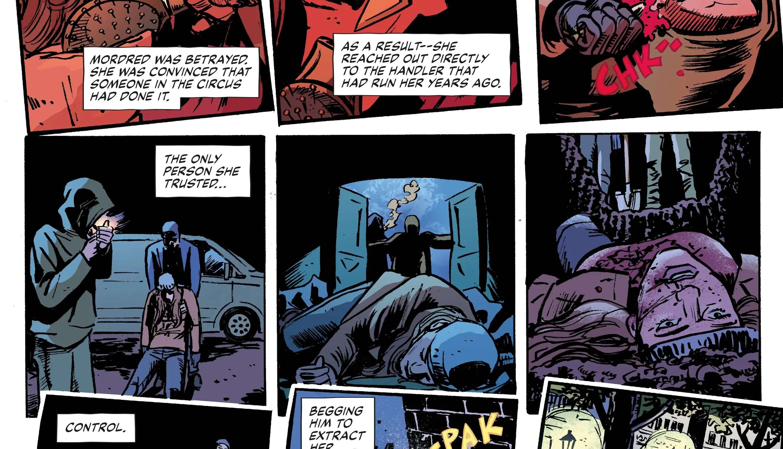 John le Carré's The Circus: Losing Control Chapter 3 - page 44
