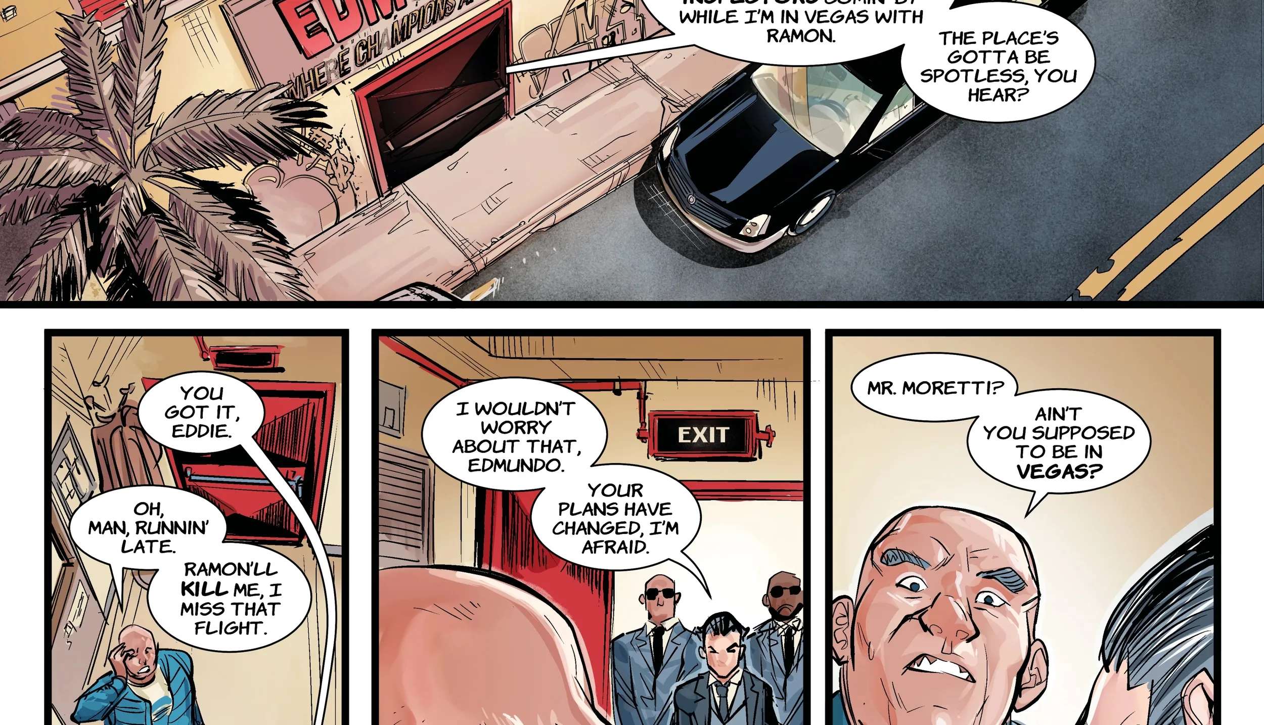 The Ring: The Man Who Beat the Man Chapter 3 - page 38
