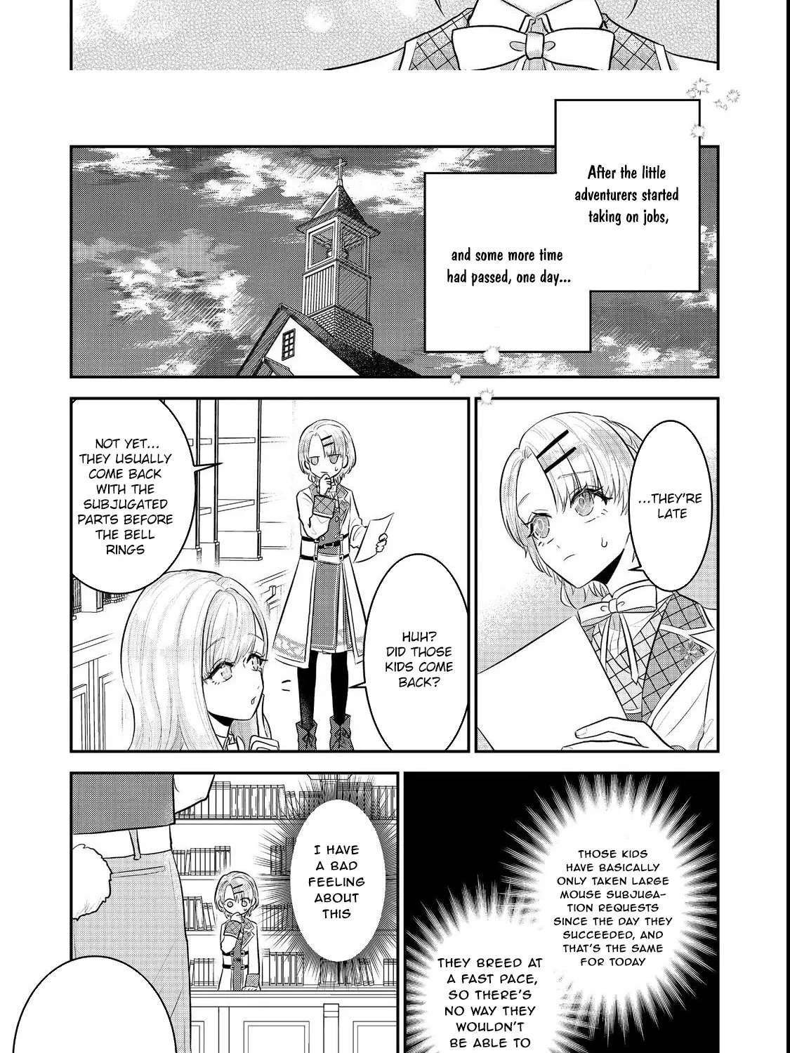 The Guild Receptionist Dreams of Leaving Work on Time Chapter 3 - page 30