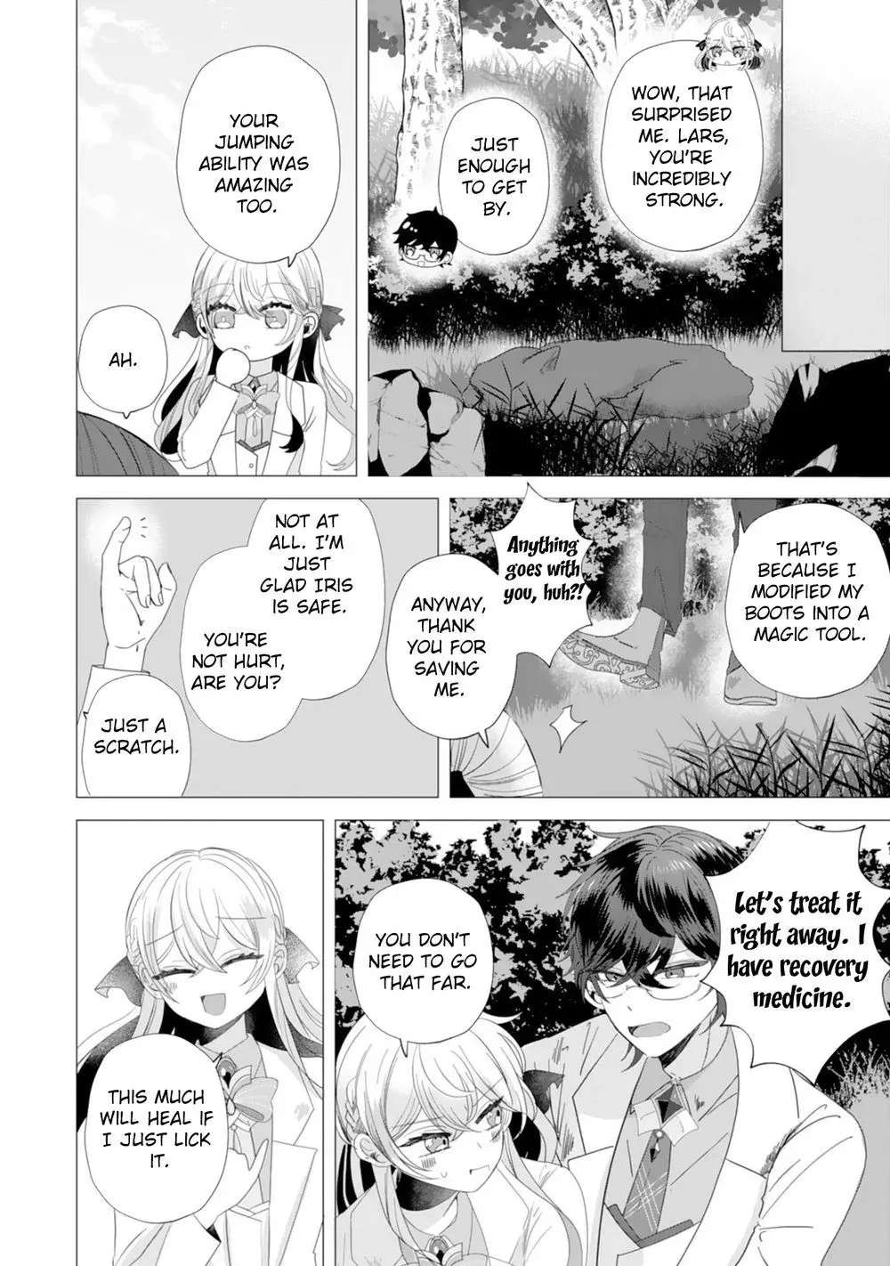 Akuyaku Reijou Toshite Kon'yakuhakisareta Tokoro, Shuuchakushin Tsuyome na Daini Ouji ga Dekiaishitekimashita. Chapter 3 - page 12
