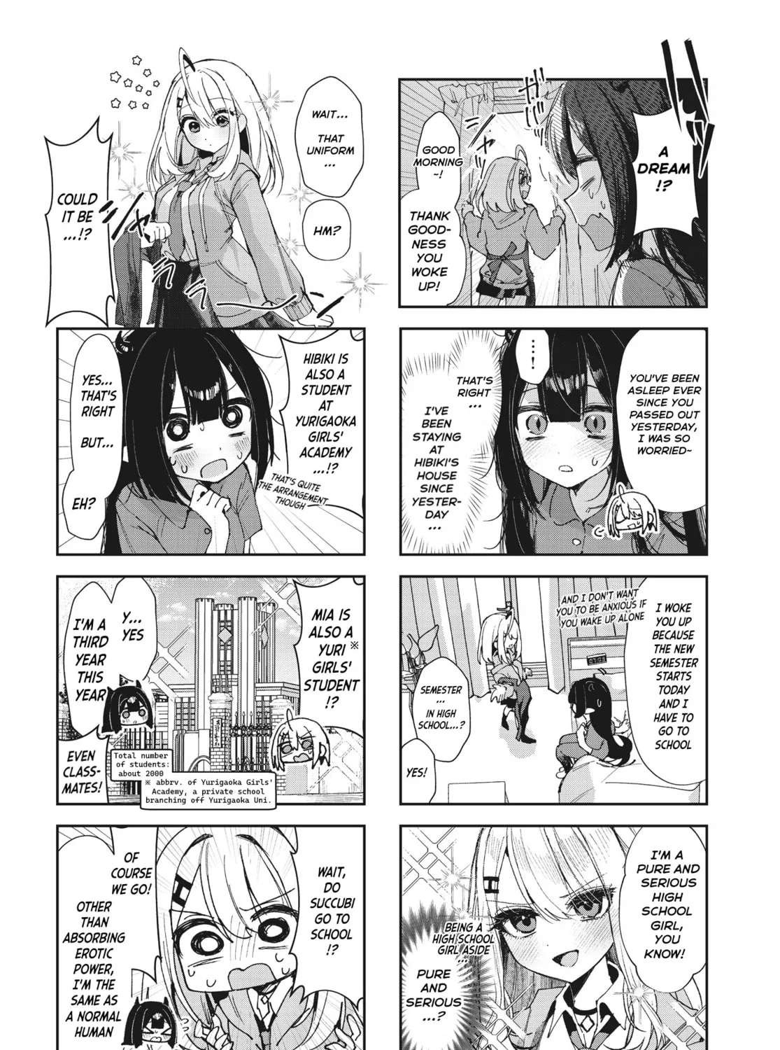 Miss Eguchi's Pure-Hearted Succubus Chapter 3 - page 2