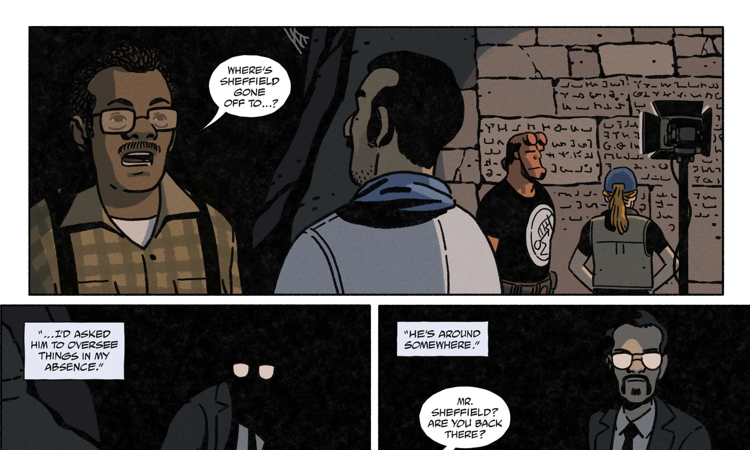 Hellboy in Love: Obsidian Chapter 1 - page 34