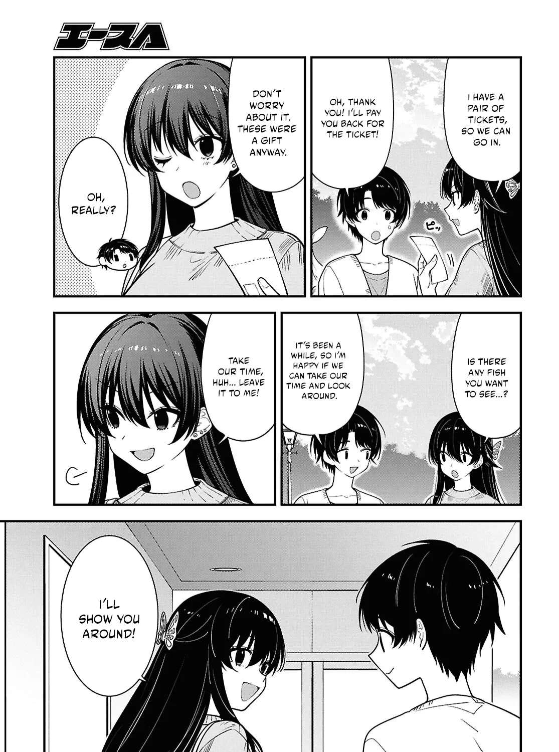 The Delinquent Shimizu-san Sitting Next to Me Has Dyed Her Hair Black Chapter 20 - page 12