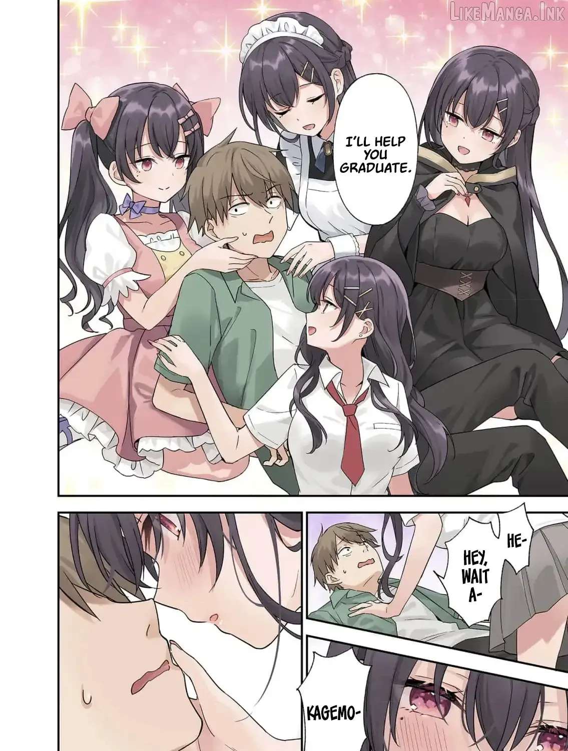 Lying Girlfriend Kagemori-san Chapter 2 - page 5