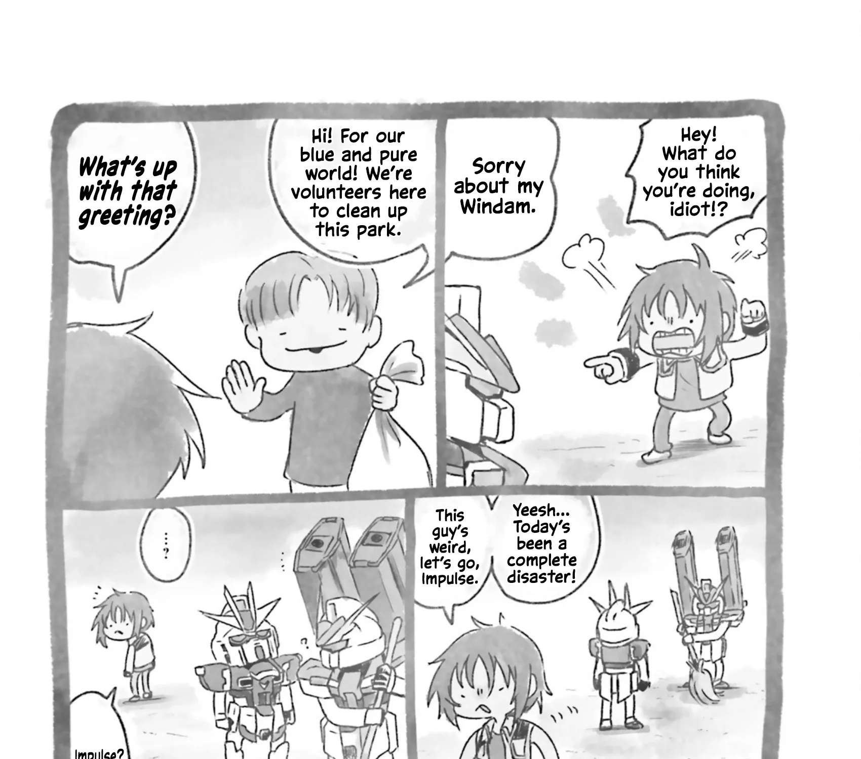 Mobile Suit Gundam SEED Problem Solvers! Shinn & Impulse Chapter 1 - page 15