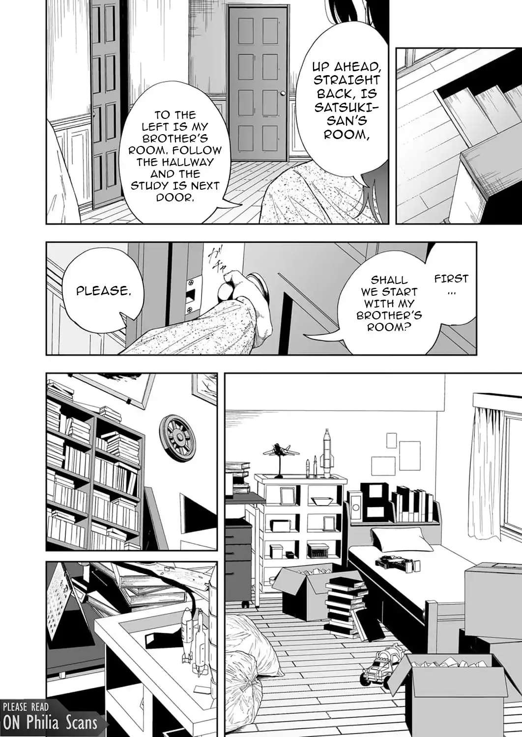 Toaru Mikaiketsu Jiken ni Tsuite Chapter 3 - page 10