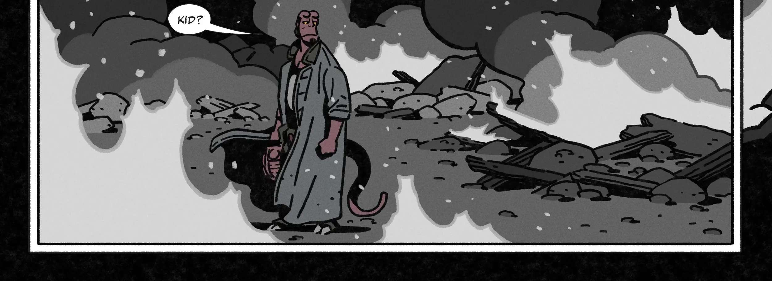 Hellboy in Love: Black Eyes Chapter 1 - page 45
