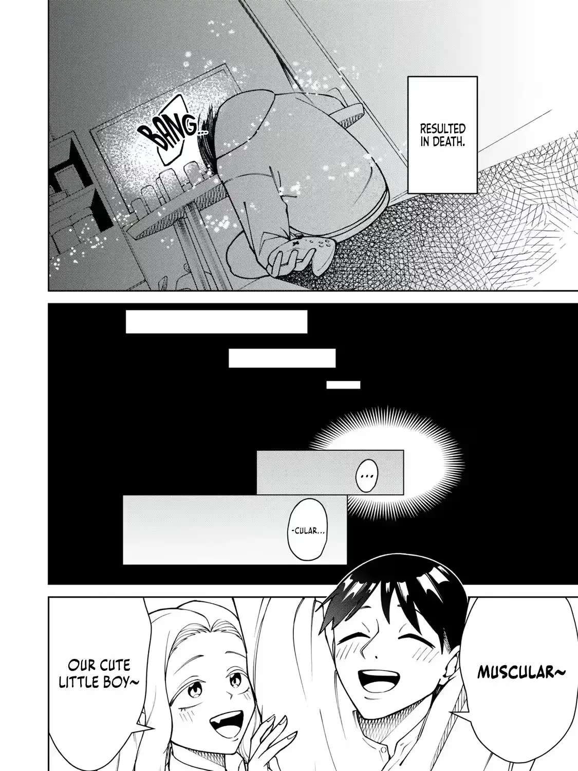 As the Game Progresses, I’m Reincarnated as a Muscle-Brained Character Who Becomes Less and Less Useful, but I Still Decide to Master Physics Chapter 1 - page 9