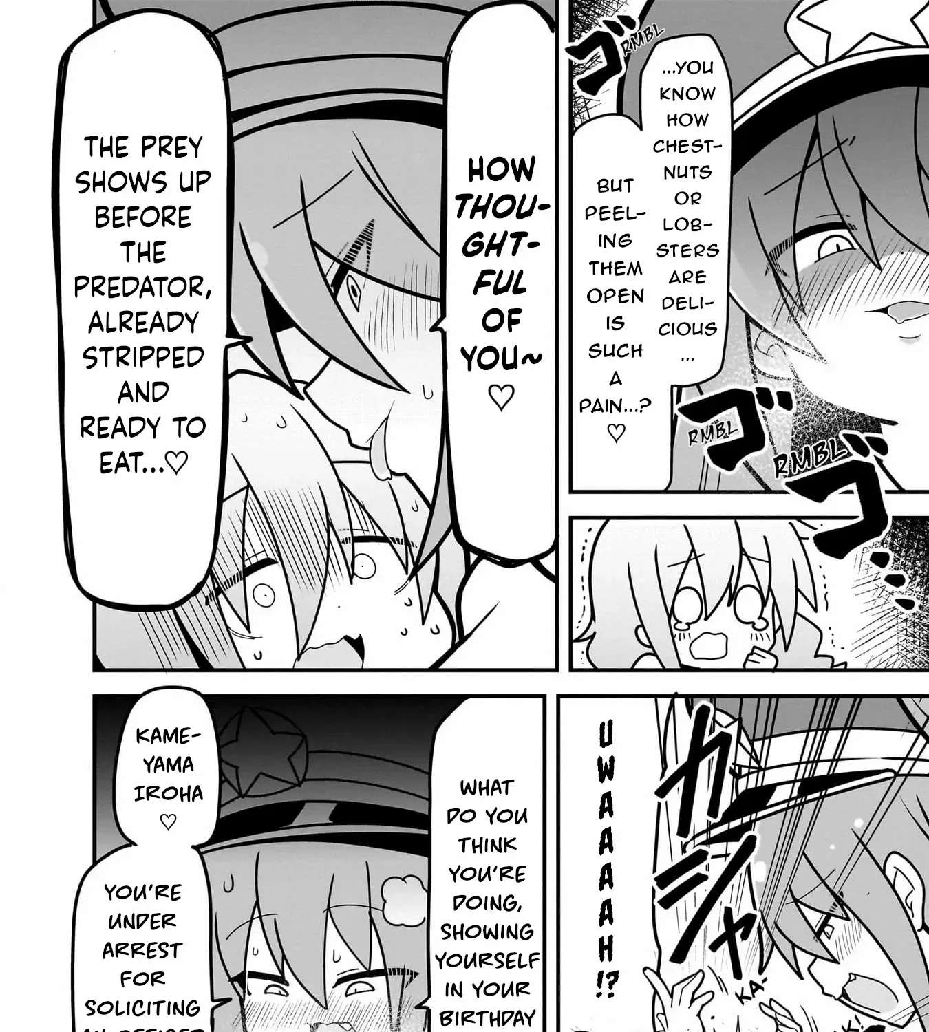 Mesugaki ga Watashi wo Wakarase ni Kuru no de Shouri no Mesugaki no Chikara wo Karite Kocchi mo Wakarase ni Ikimasu. Chapter 3 - page 36