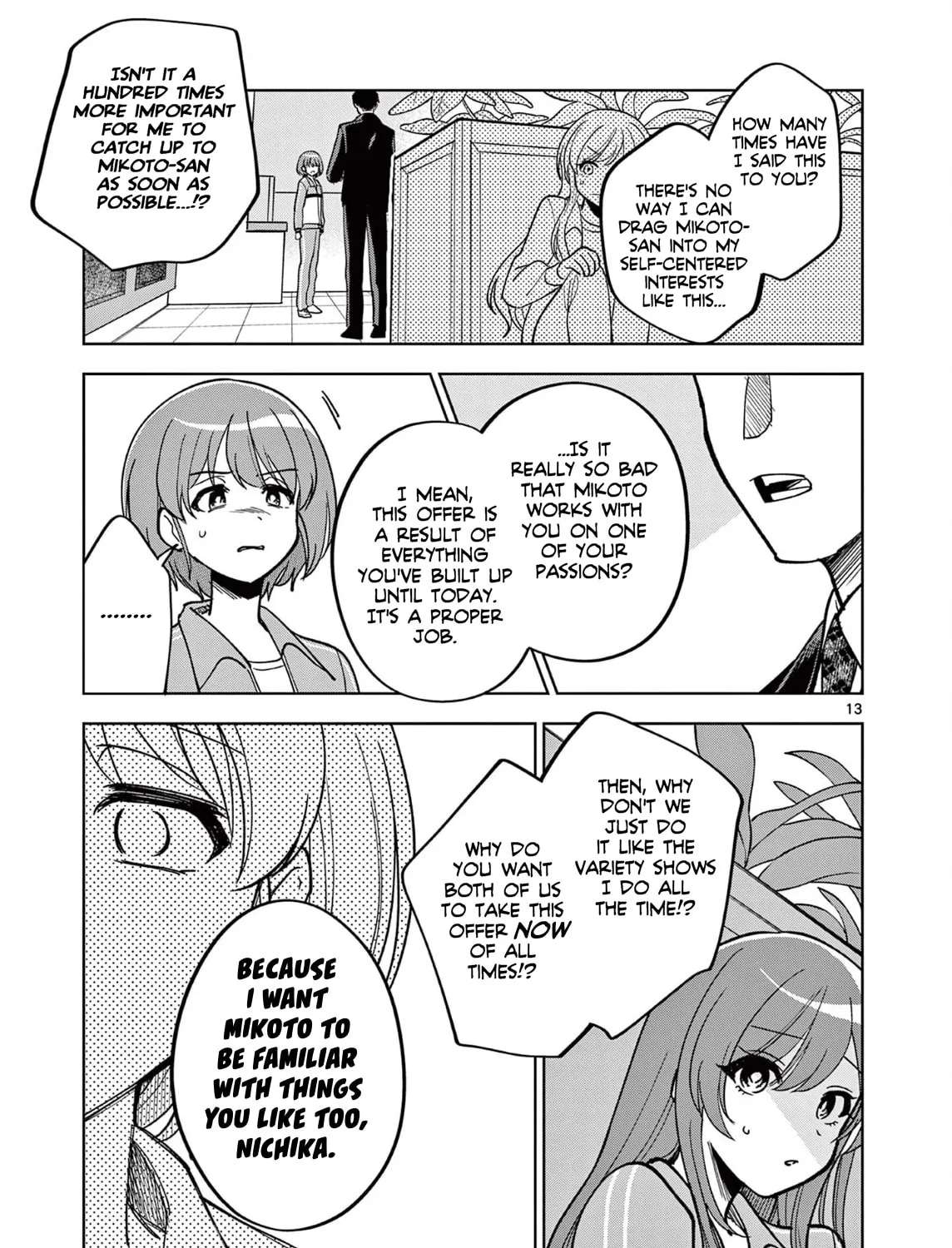 THE iDOLM@STER: Shiny Colors - Hazuki's Shinography Chapter 15 - page 14
