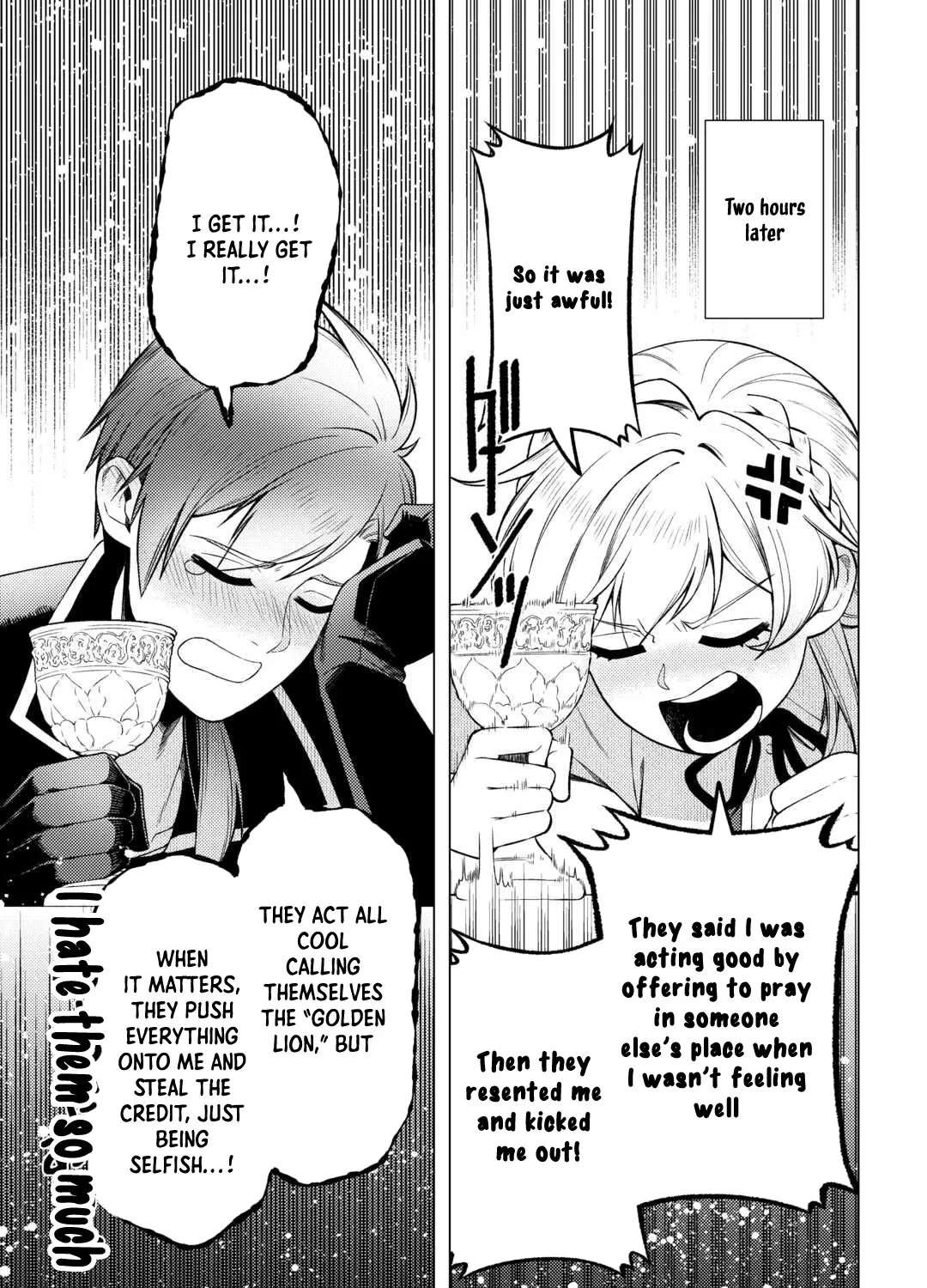 I Won't Go Back to the Church, Even If You Cry and Apologize! Chapter 1 - page 35