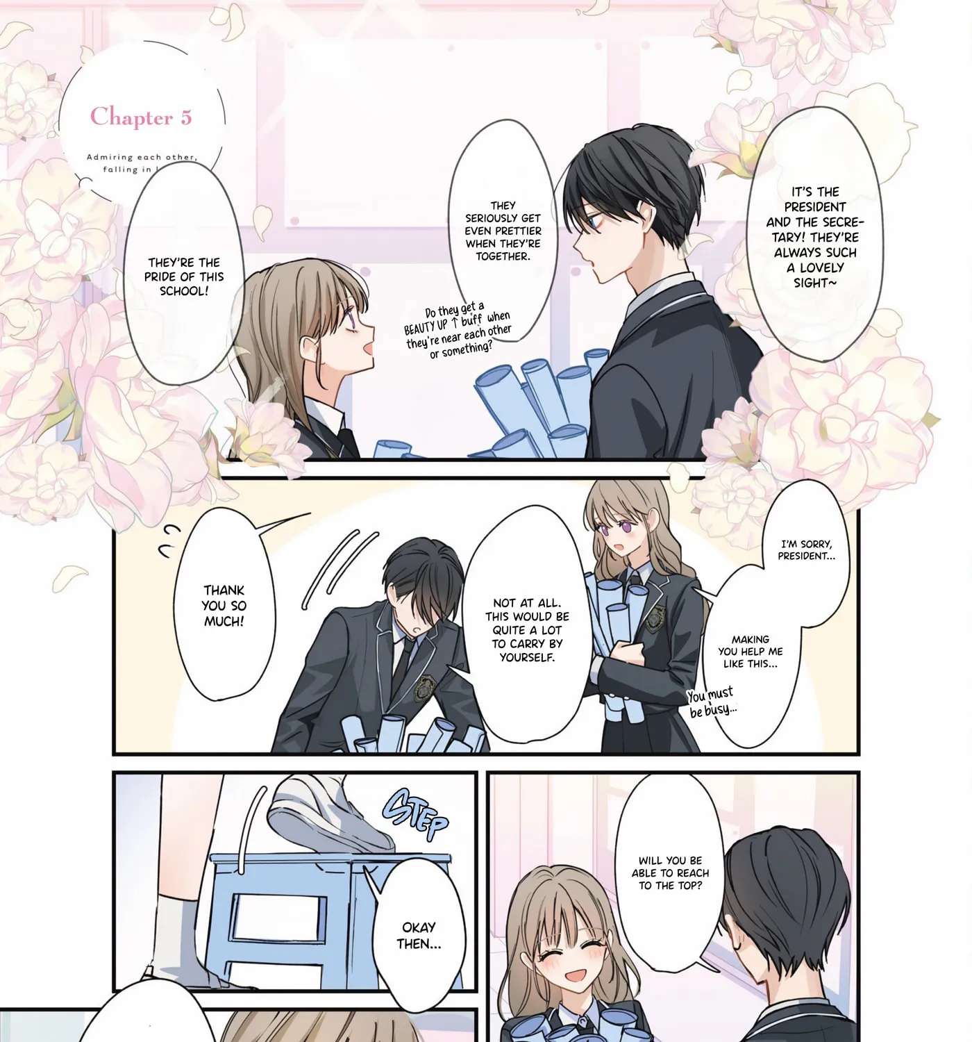 Oshiatteru Futari Chapter 5 - page 5