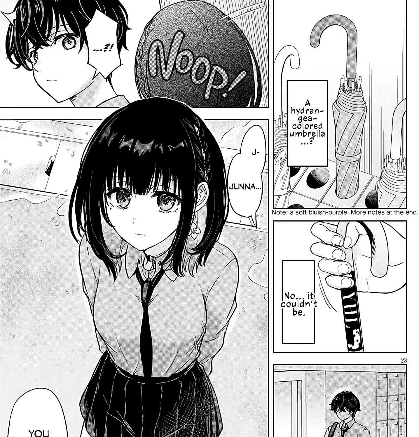 Amamori Junna wa Shitsudo ga Takai Chapter 5 - page 45