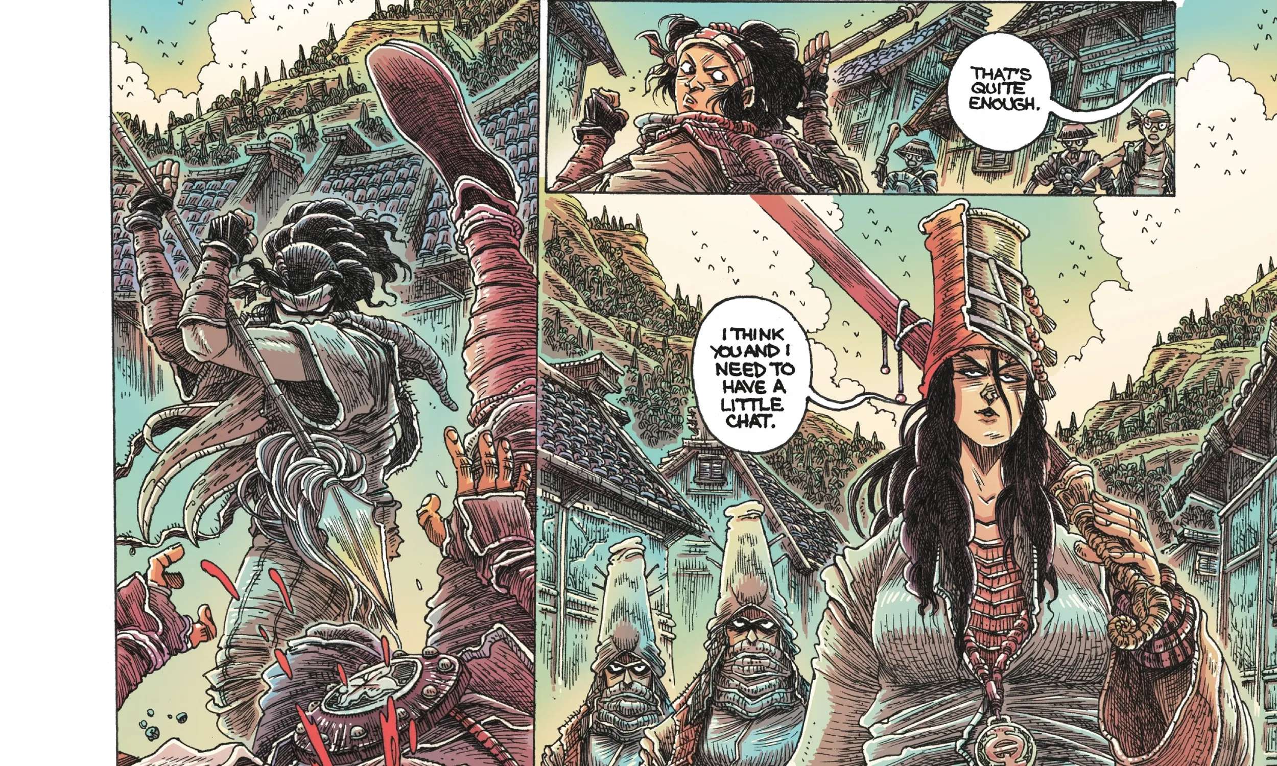 Orphan and the Five Beasts: Bath of Blood Chapter 1 - page 65