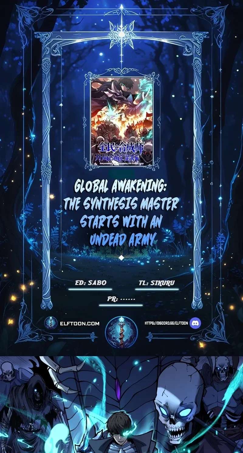 Global Awakening: The Synthesis Master Starts with an Undead Army Chapter 8 - page 1