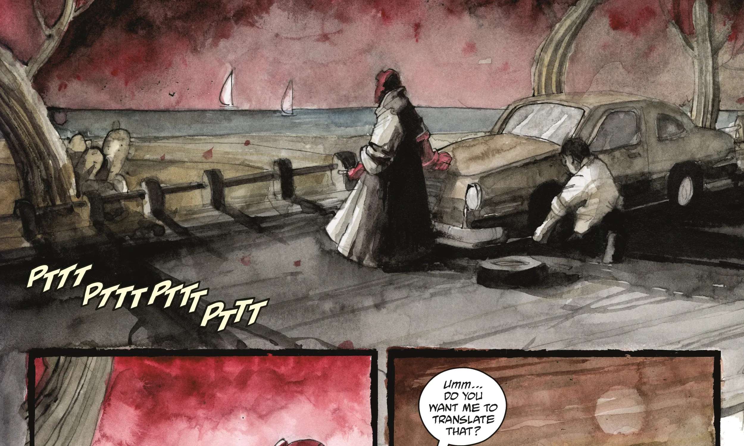 Hellboy and the B.P.R.D.: The Monster of Nivola Chapter 1 - page 67