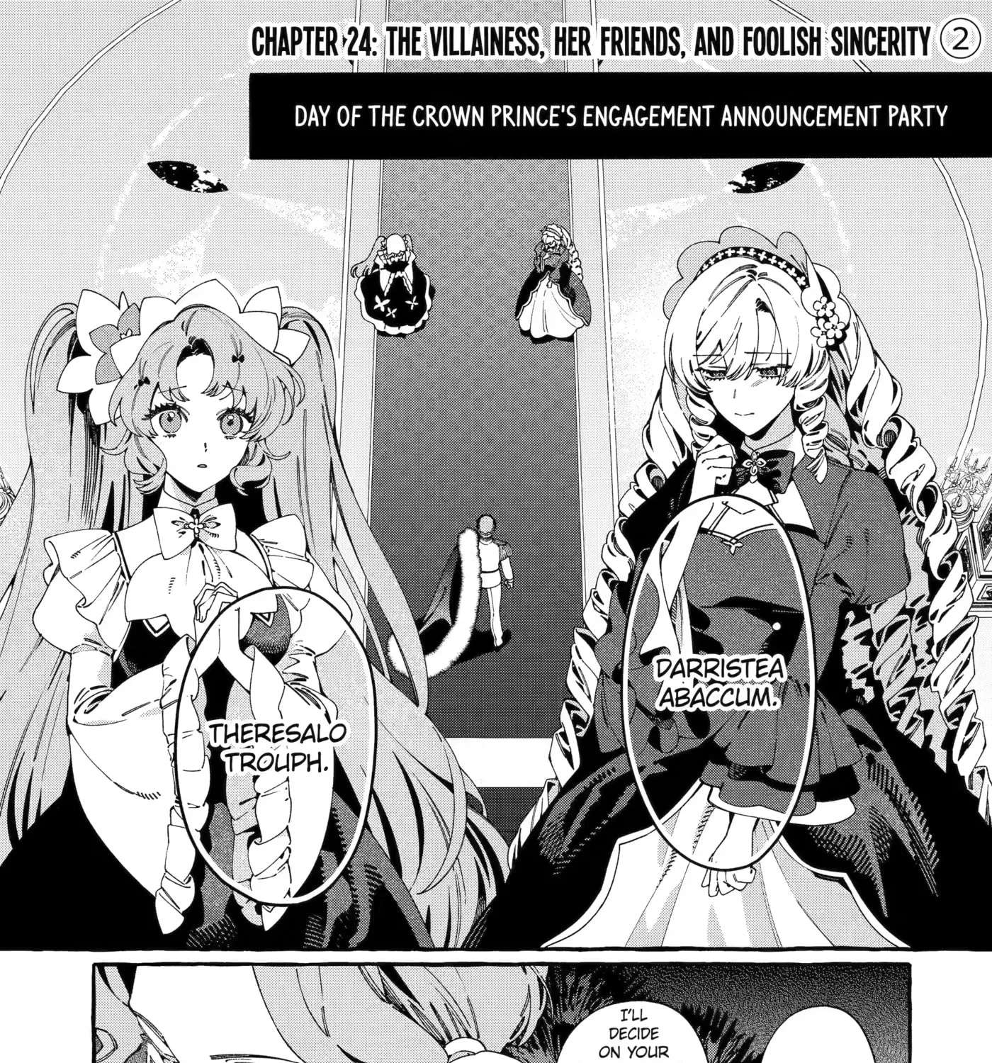 Proud to be the Villainess: I'm Doomed After Stealing my Half-Sister's Fiancé and Having Her Banished Chapter 24 - page 1