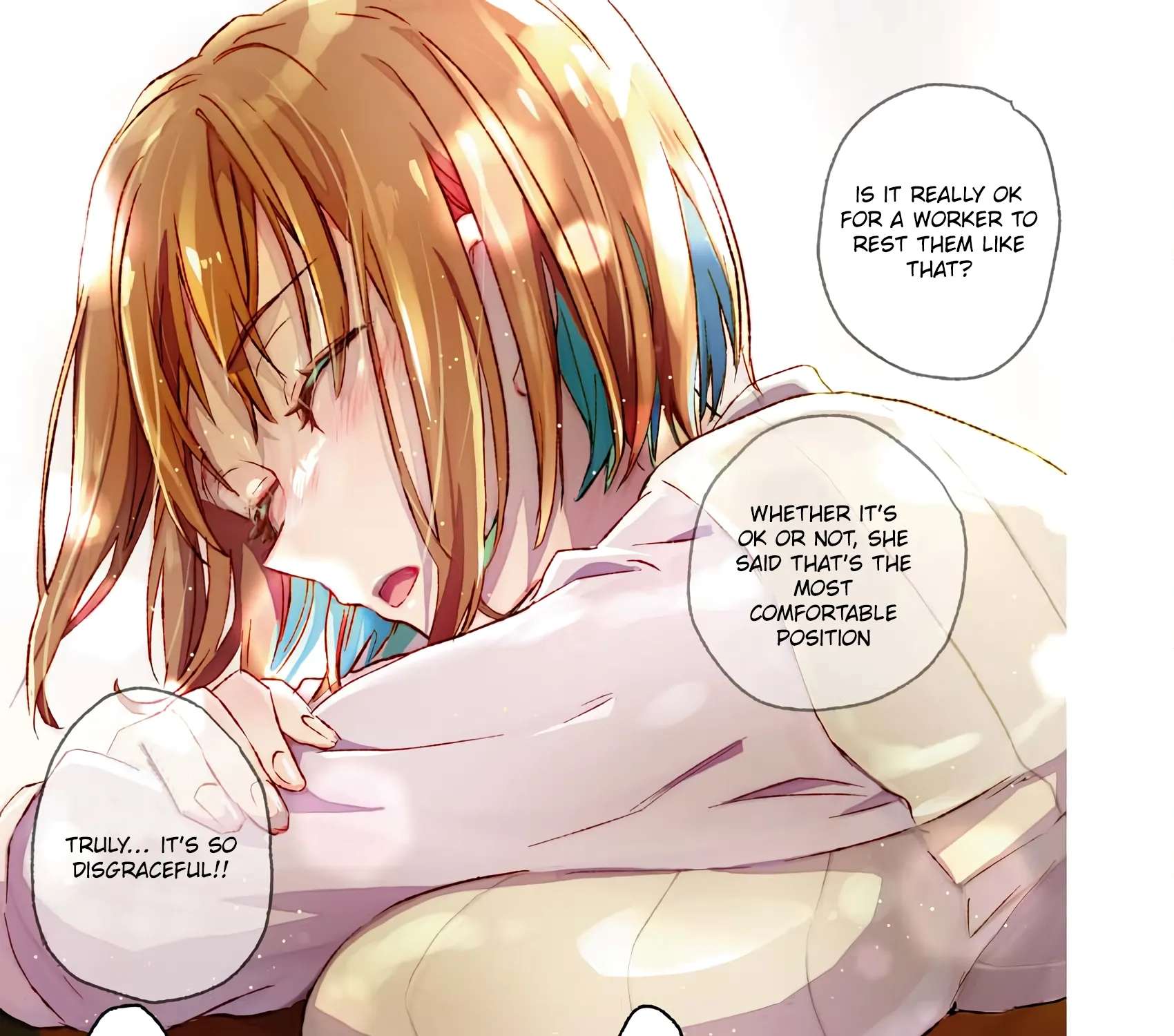 Mayuri-san no Iru Sentou Chapter 1 - page 8