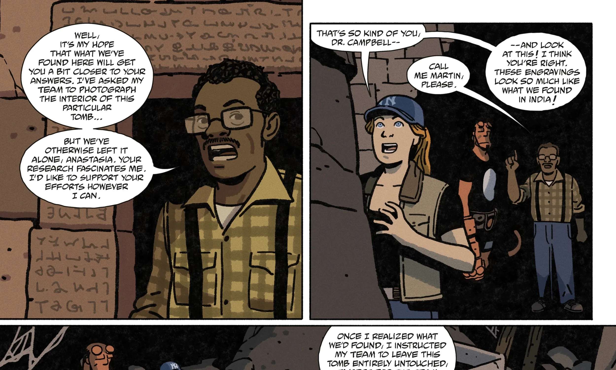 Hellboy in Love: Obsidian Chapter 1 - page 31