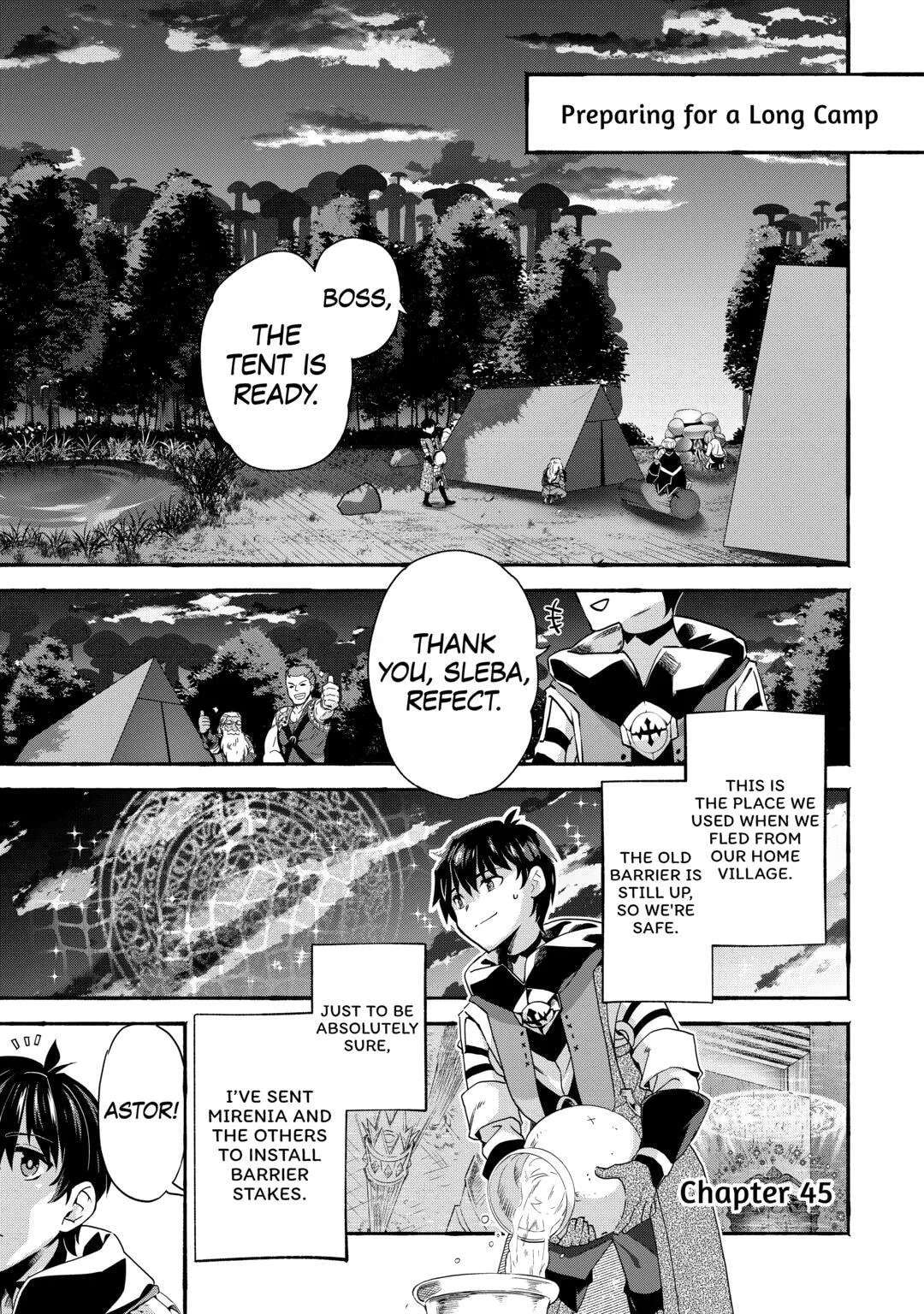 Ochikobore “1” Mahou Tsukai wa, Kyou mo Muishiki ni Cheat wo Tsukau Chapter 45 - page 1