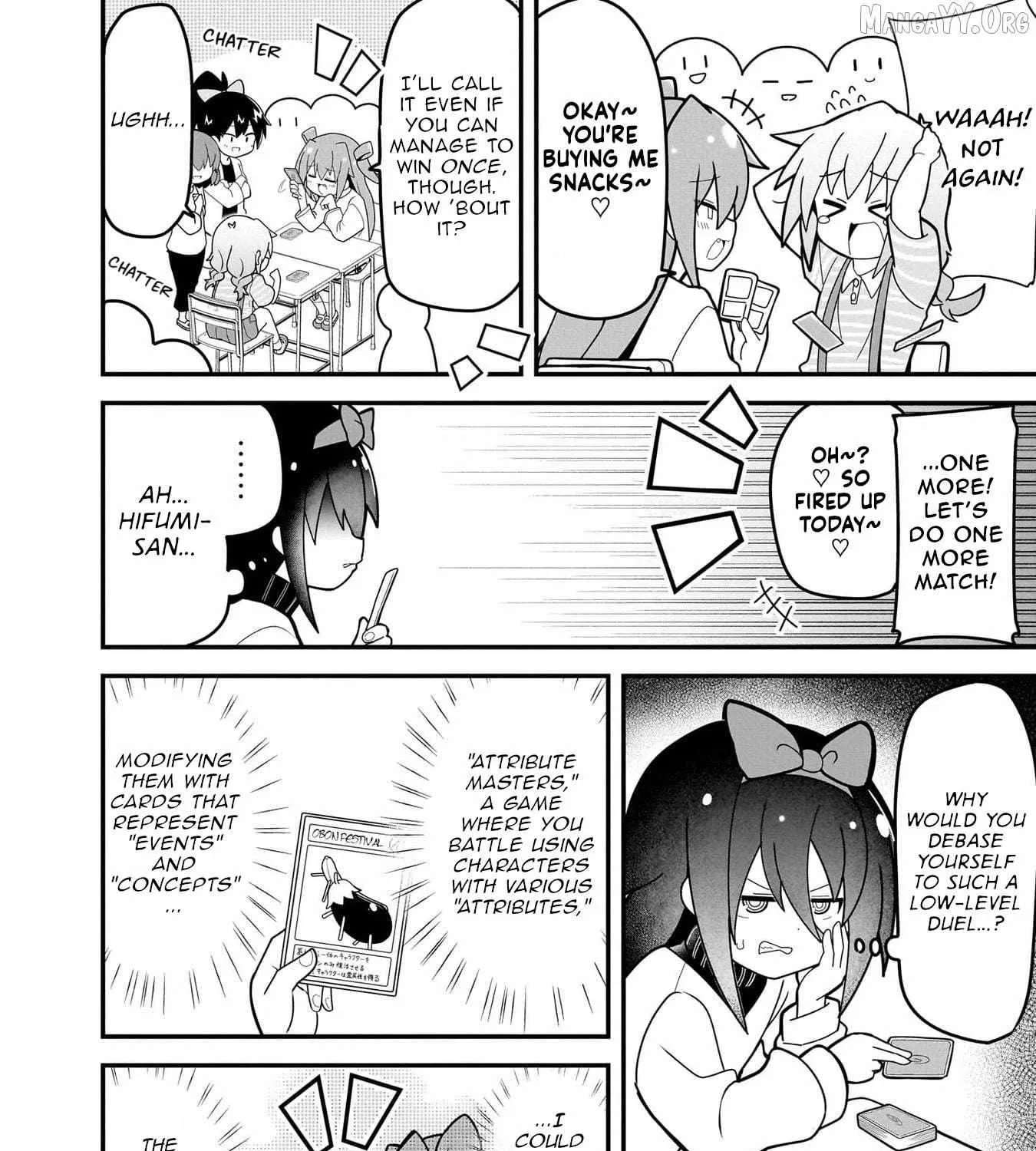 Mesugaki ga Watashi wo Wakarase ni Kuru no de Shouri no Mesugaki no Chikara wo Karite Kocchi mo Wakarase ni Ikimasu. Chapter 4 - page 4