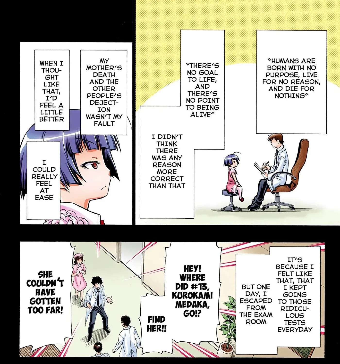 Medaka Box (Official Colored) Chapter 51 - page 28