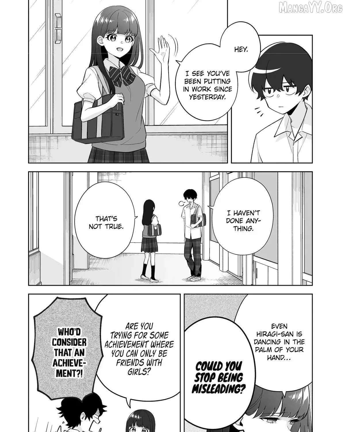 Please Leave Me Alone (For Some Reason, She Wants To Change A Lone Wolf's Helpless High School Life.) Chapter 33 - page 28