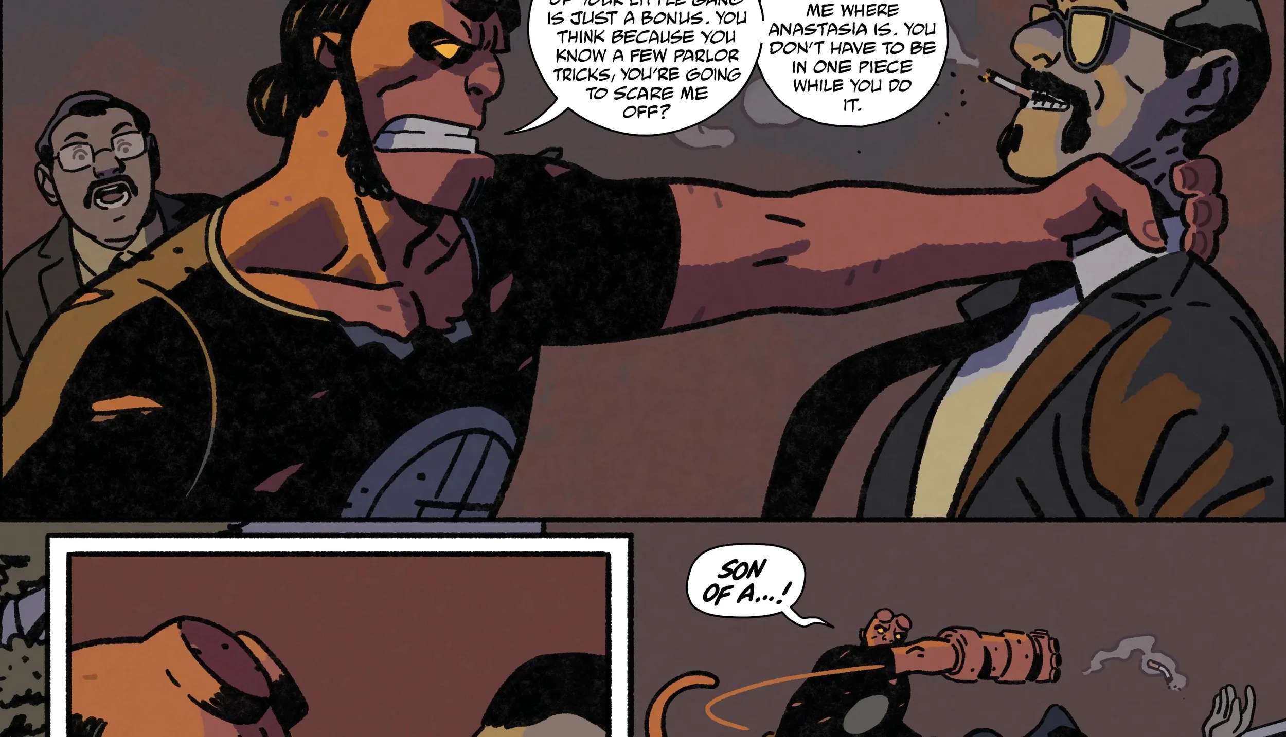 Hellboy in Love: Obsidian Chapter 2 - page 11