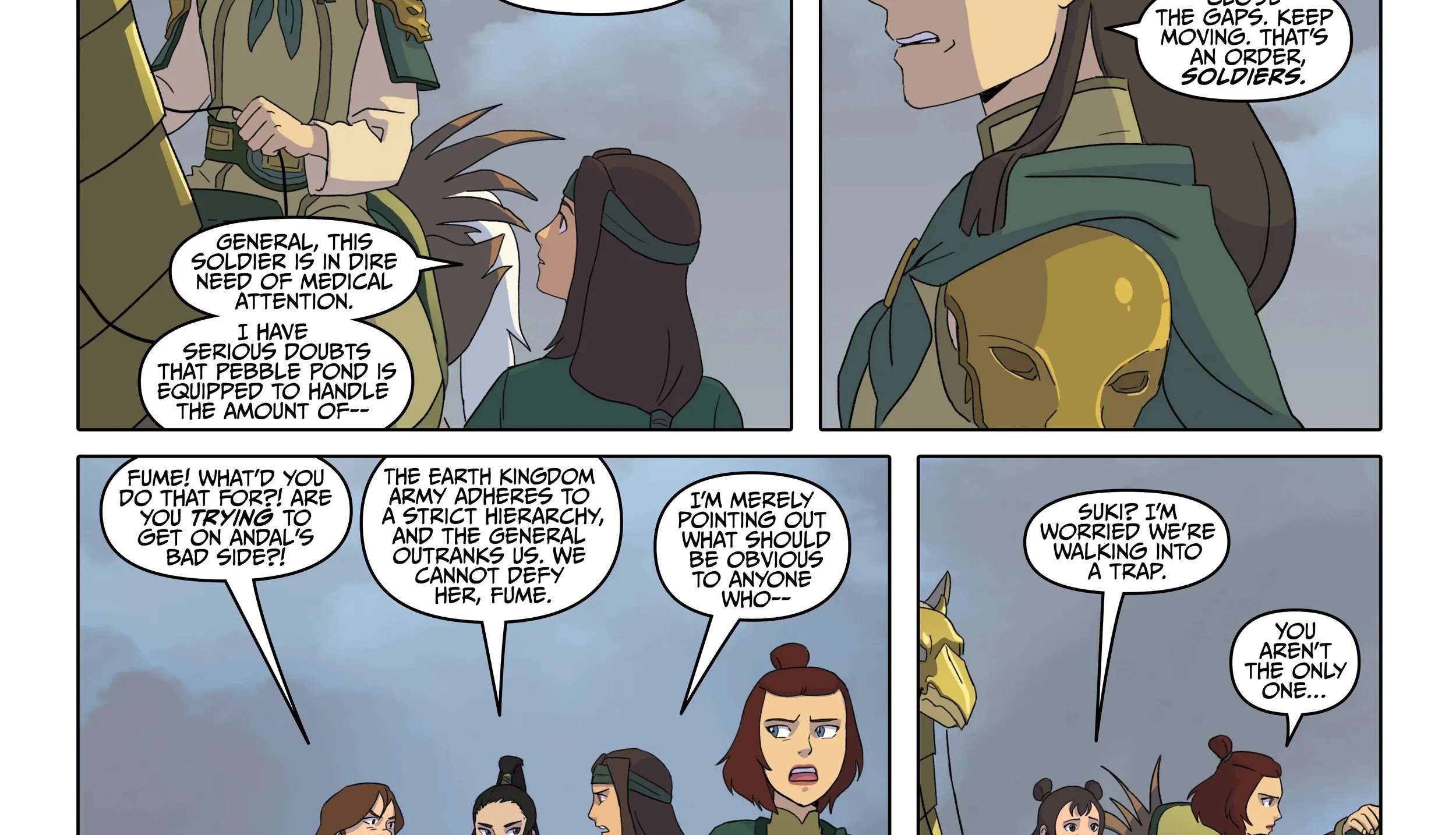 Avatar: The Last Airbender – The Kyoshi Warriors Chapter 2 - page 11