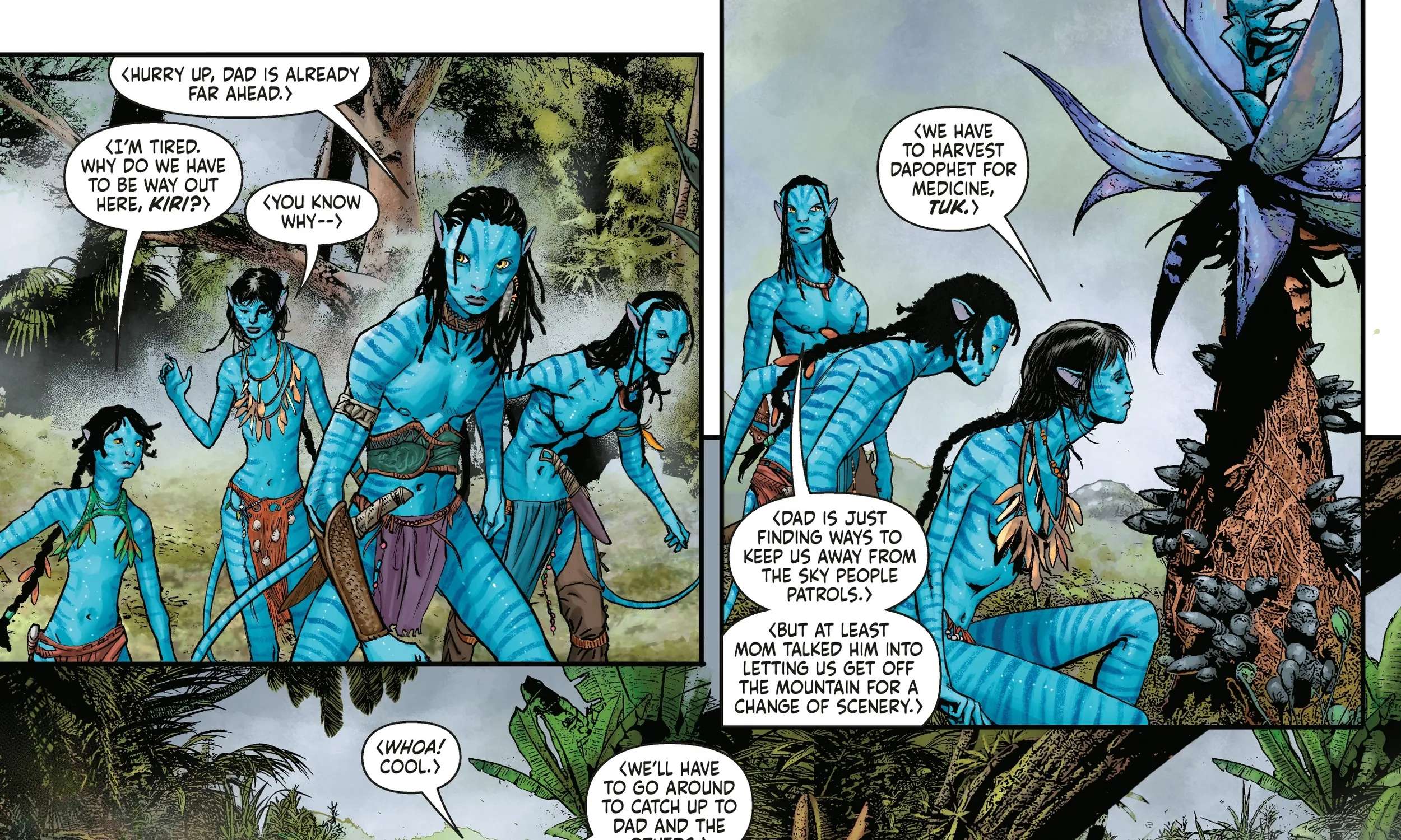 Avatar: The Gap Year – Tipping Point Chapter 1 - page 22