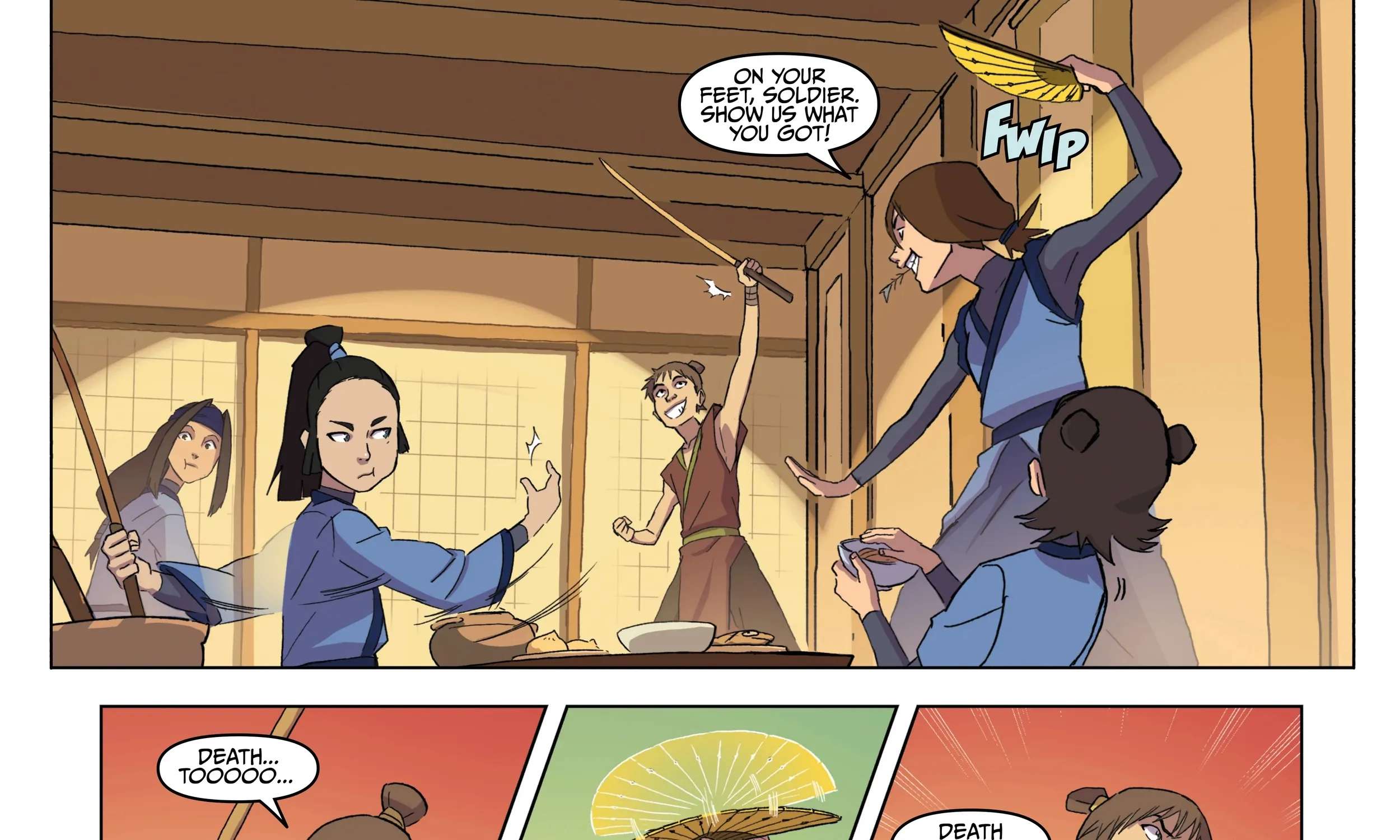 Avatar: The Last Airbender – The Kyoshi Warriors Chapter 1 - page 37